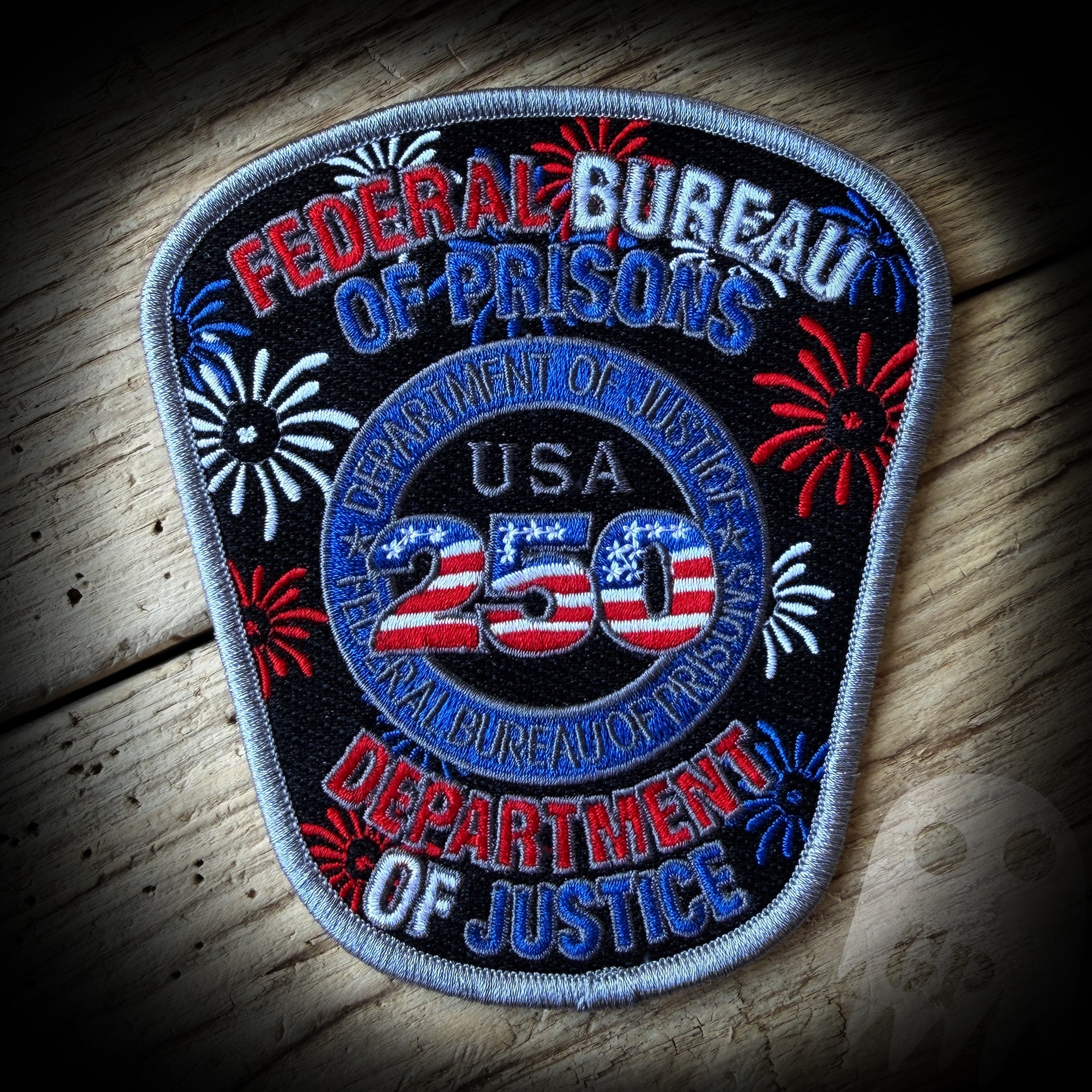PATCH 250th America - Federal Bureau of Prisons 250th Anniversary of America Patch
