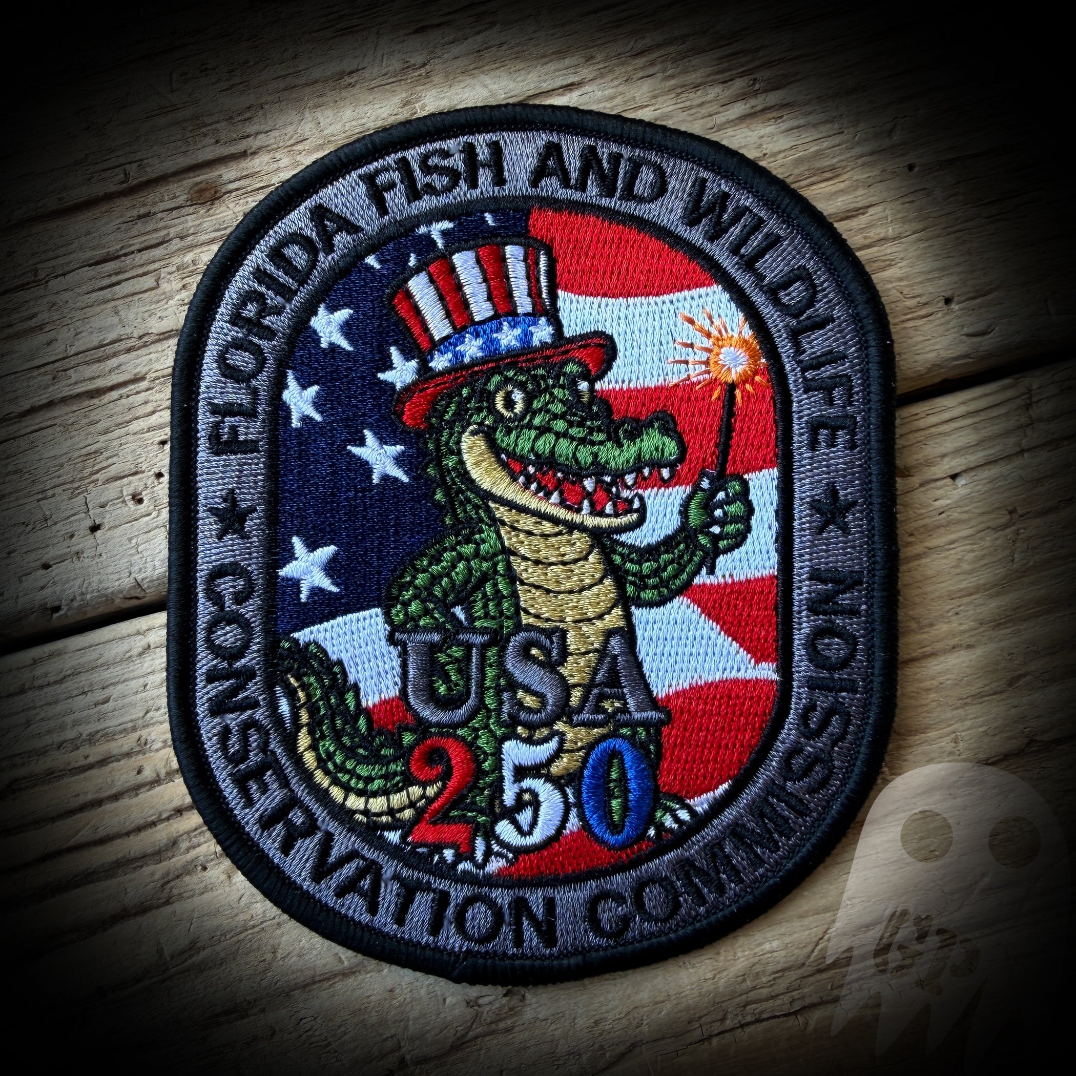 PATCH 250th America - Florida Fish and Wildlife Conservation Commission 250th Anniversary of America Patch