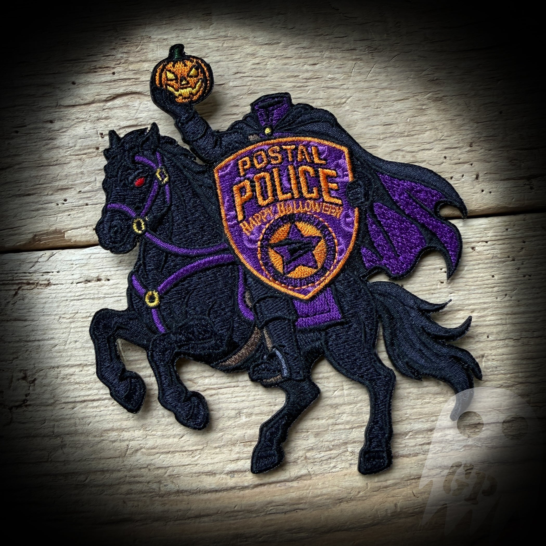 PATCH 2026 Horse Halloween - US Postal Police 2026 Horse Halloween Patch
