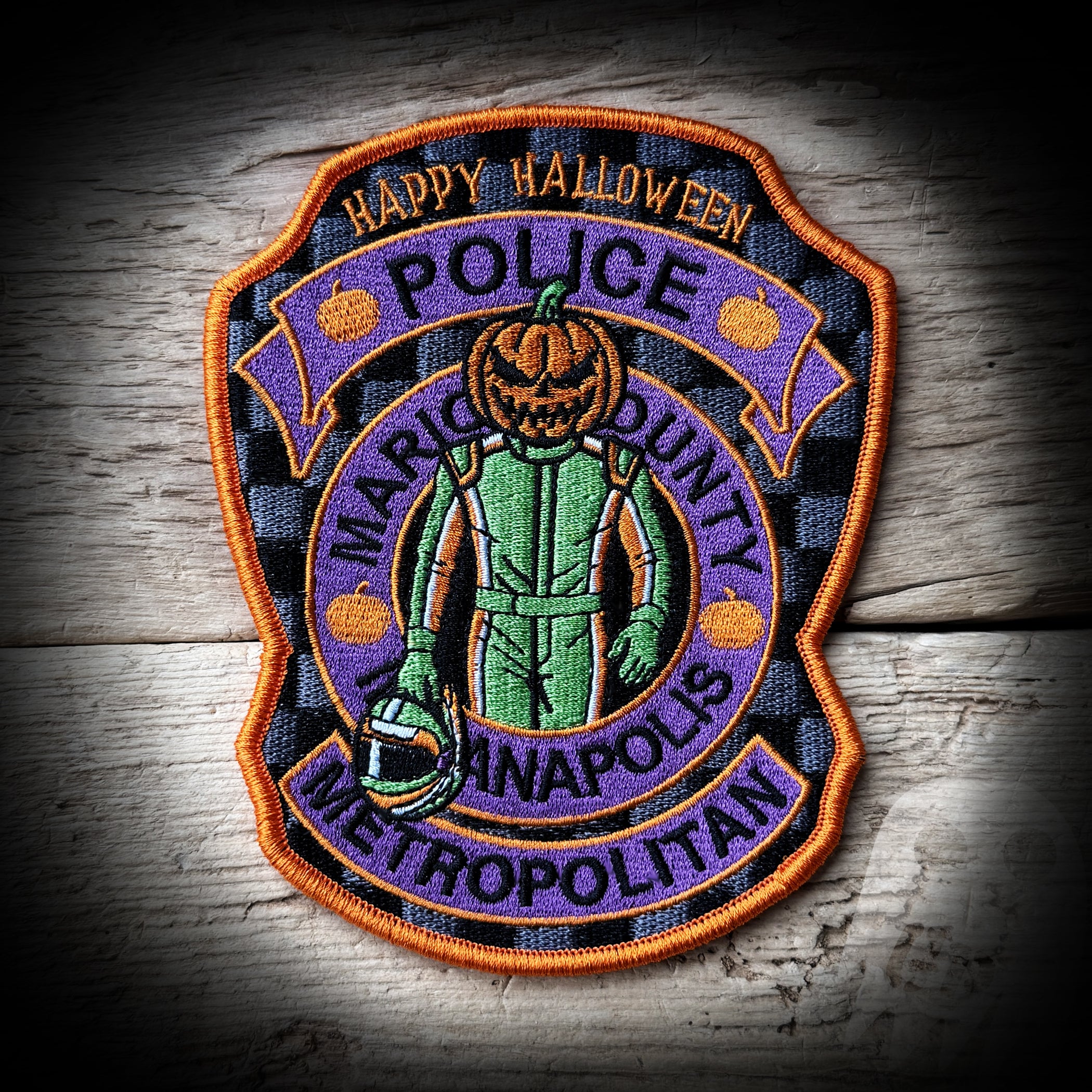 PATCH 2026 Halloween - Indianapolis Metro PD 2026 Halloween Patch