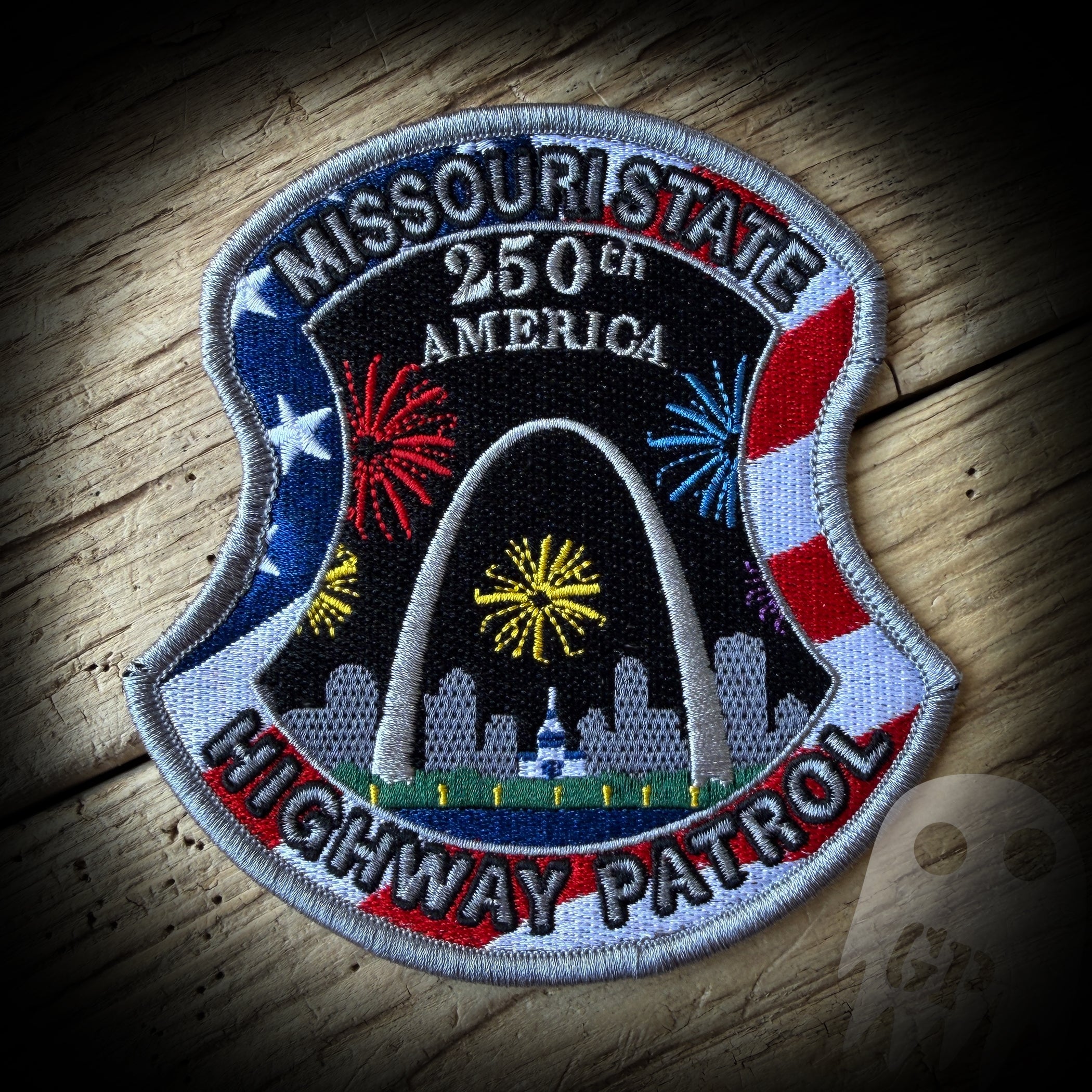 PATCH 250th America - Missouri State Highway Patrol 250th Anniversary of America Patch