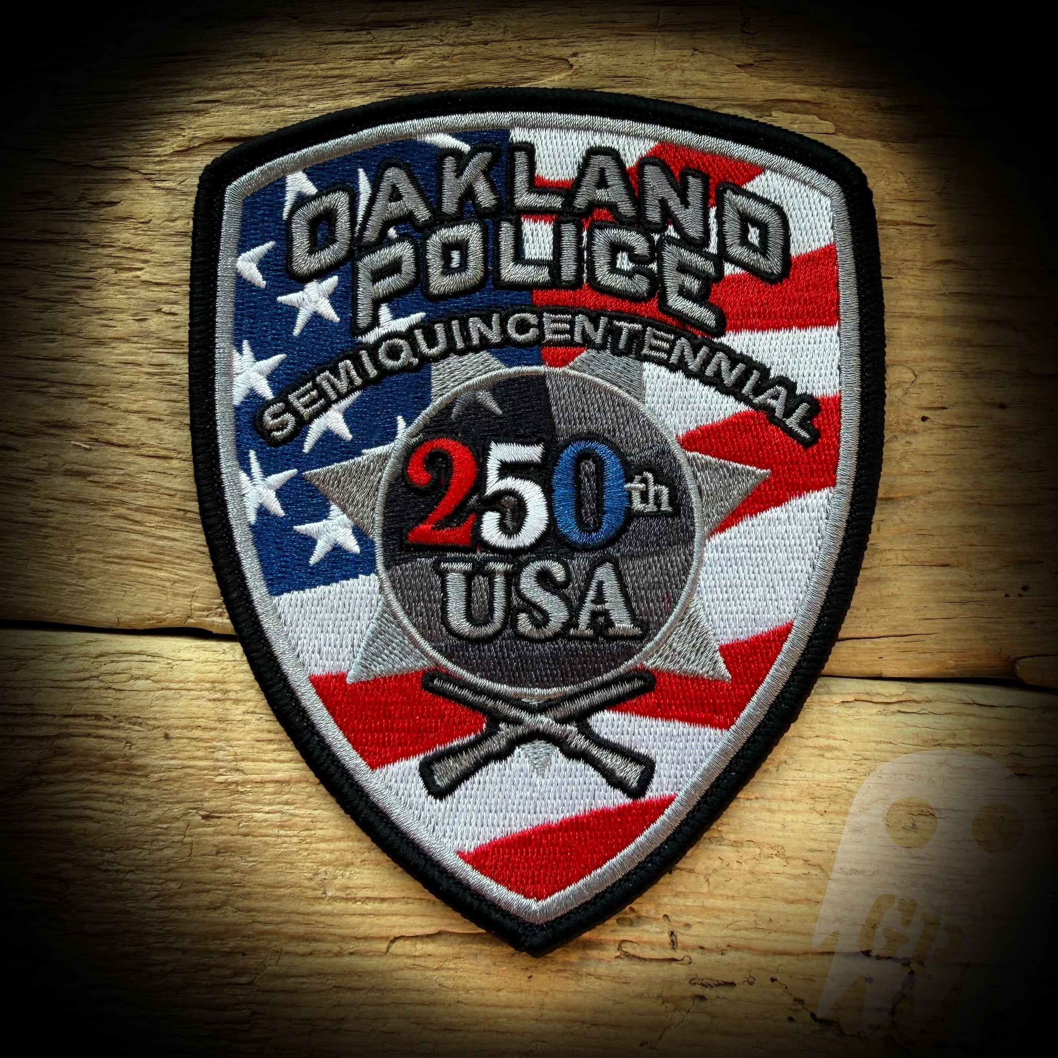 PATCH 250th America - Oakland, CA Police 250th Anniversary of America Patch