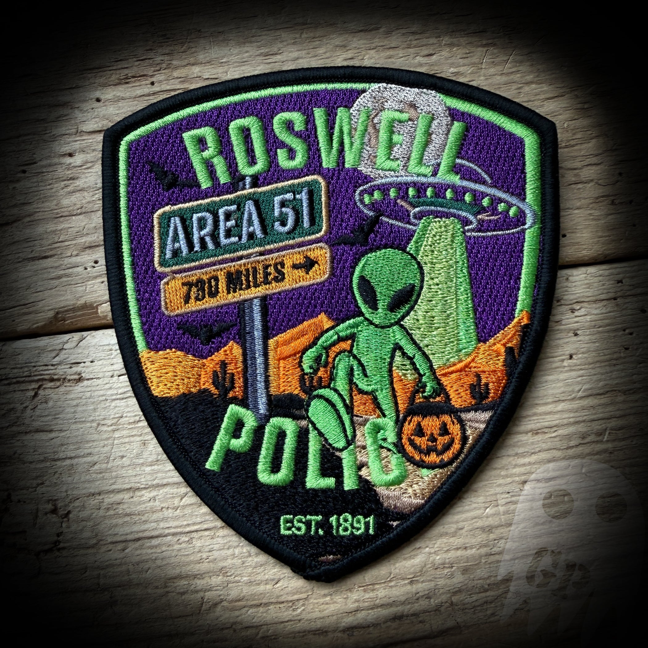 PATCH 2026 Halloween - Roswell, NM PD 2026 Halloween Patch