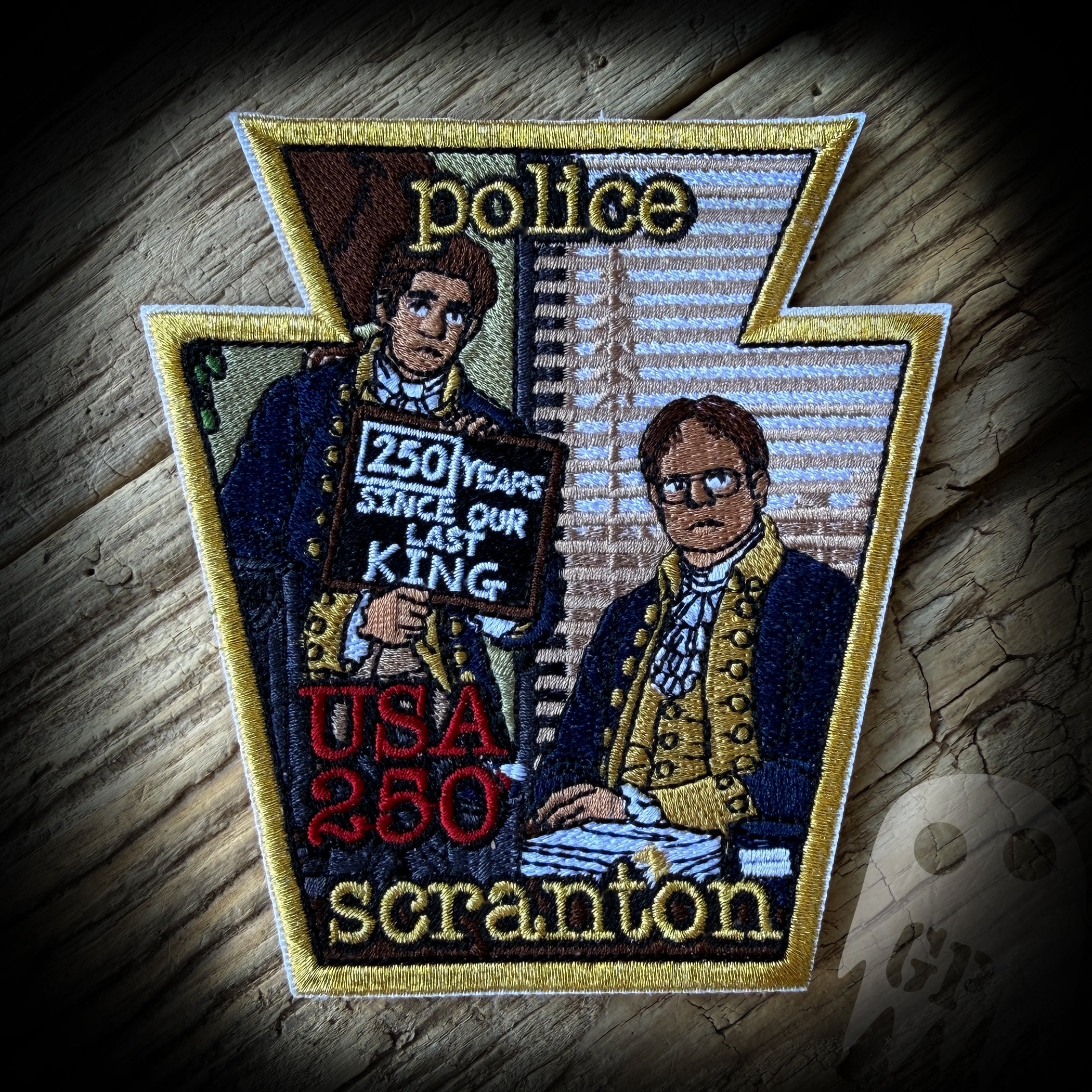 PATCH 250th America - Scranton, PA PD 250th Anniversary of America Patch