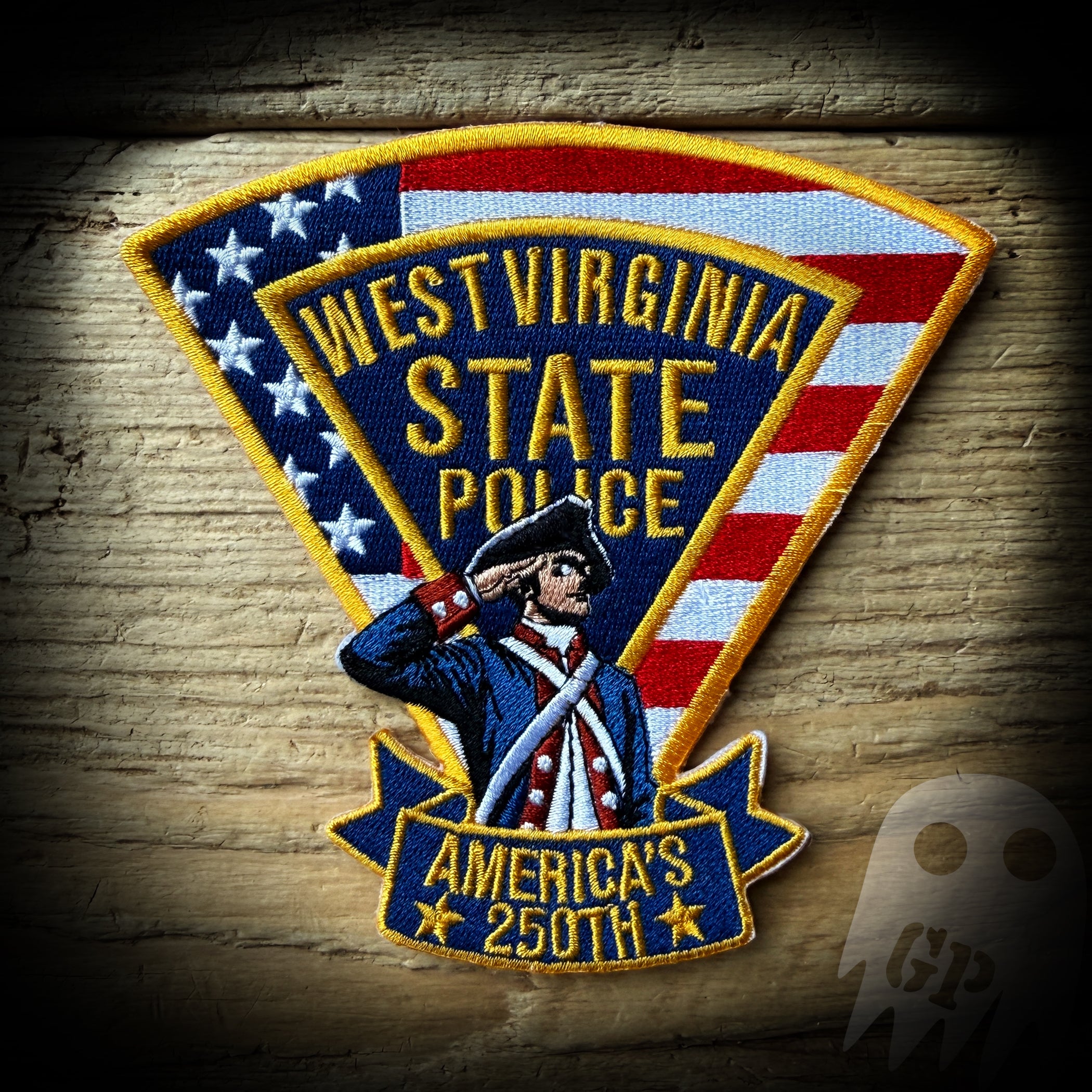 PATCH 250th America - West Virginia State Police 250th Anniversary of America Patch