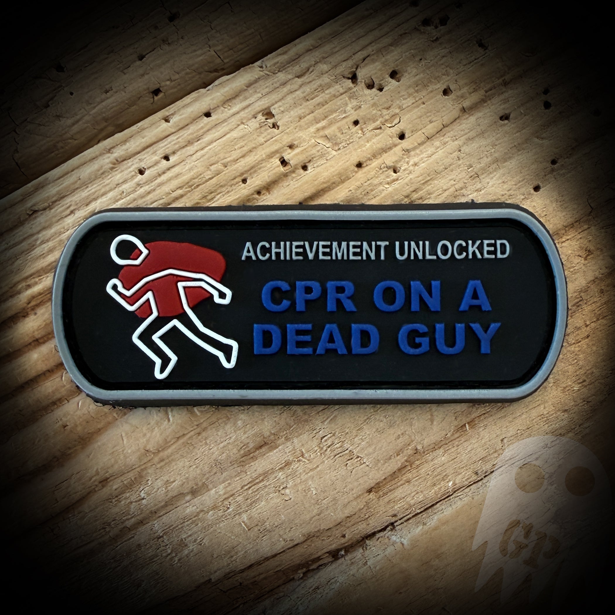 CPR on a Dead Guy - PMPM Achievement PVC PATCH