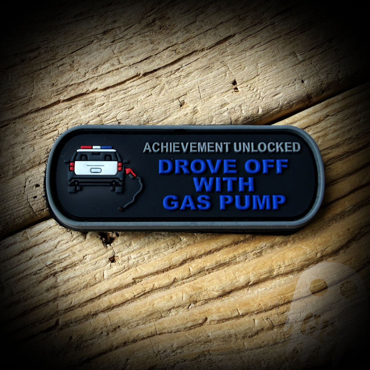 Drove off with gas pump - PMPM Achievement PVC PATCH