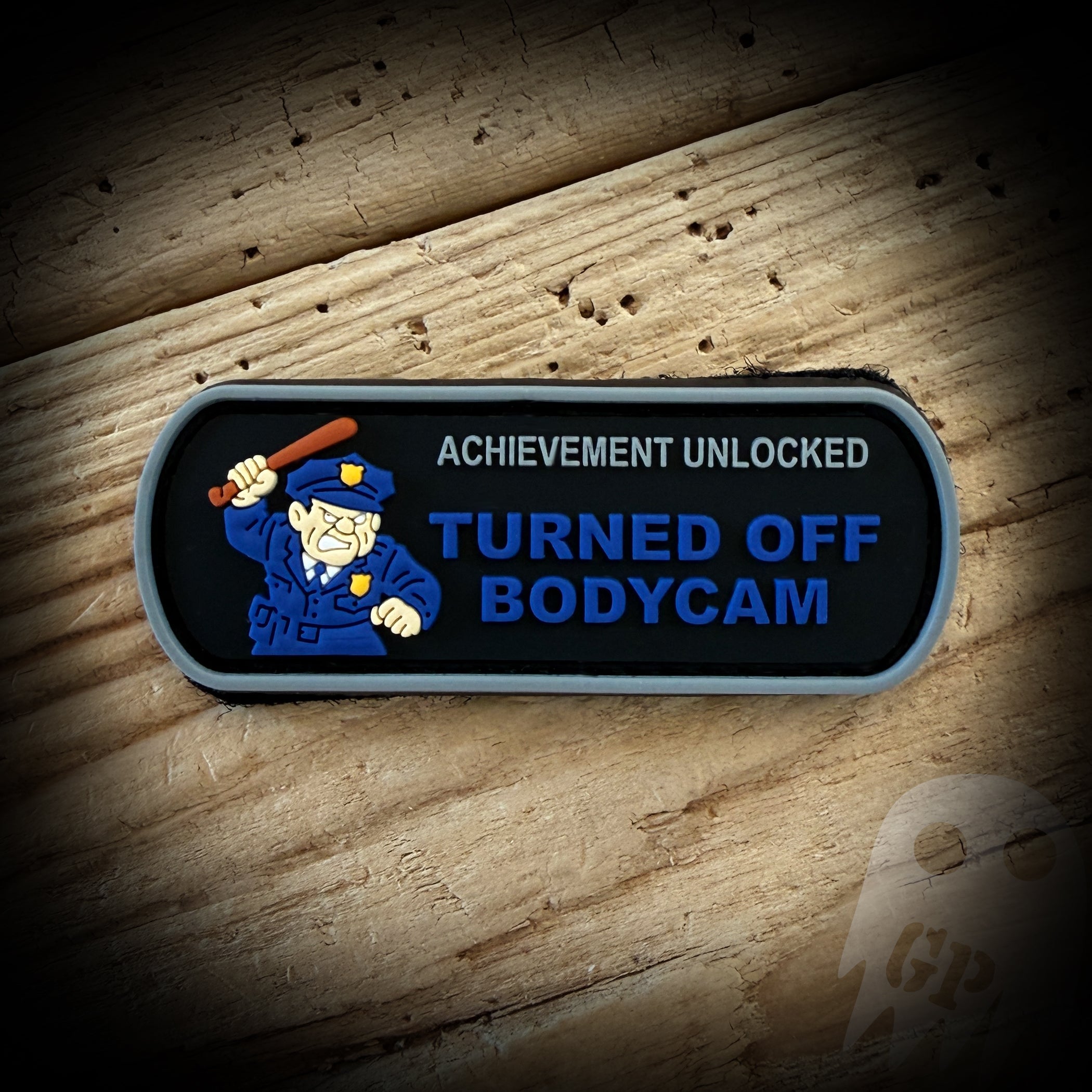 Turned Off Bodycam - PMPM Achievement PVC PATCH