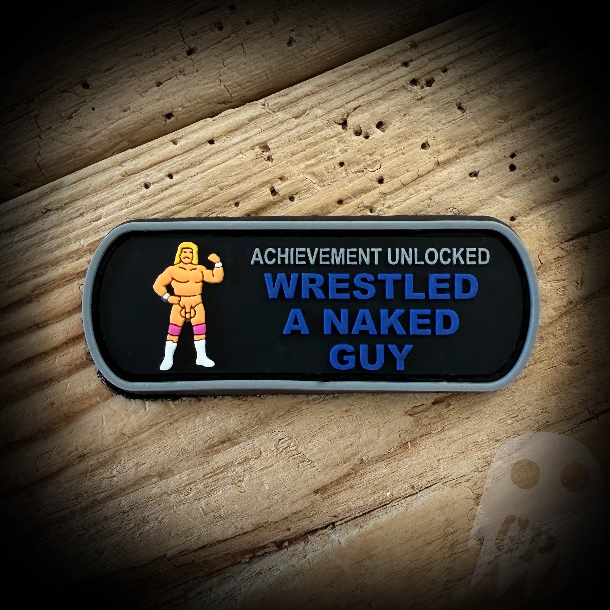 Wrestled a Naked Guy - PMPM Achievement PVC PATCH
