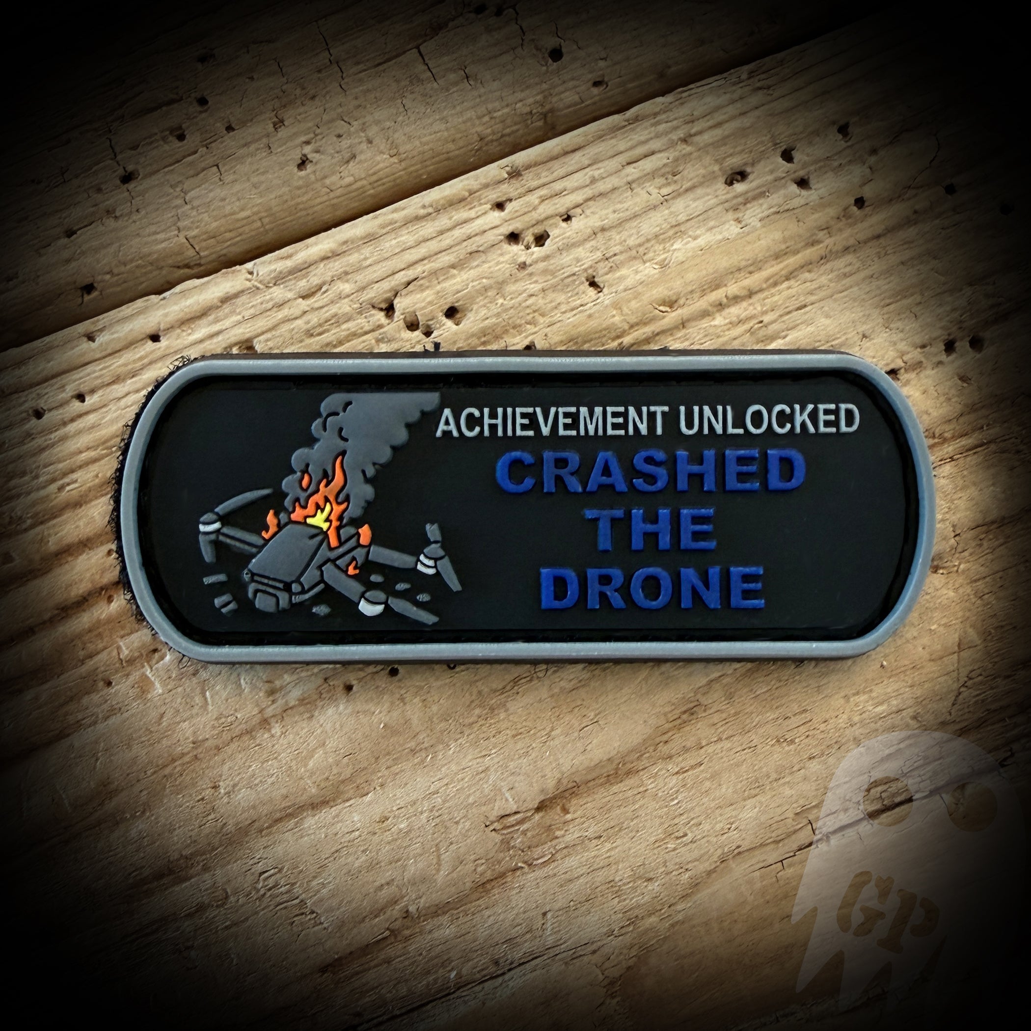 Crashed The Drone - PMPM Achievement PVC PATCH