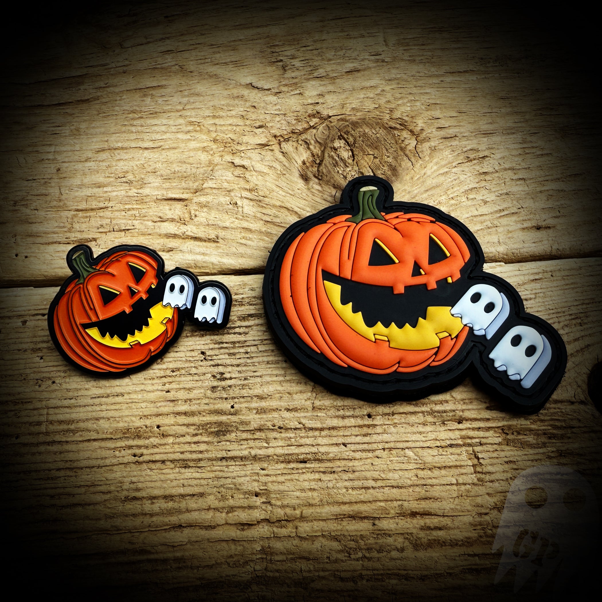 Pumpkin PacMan - Pin and PVC available