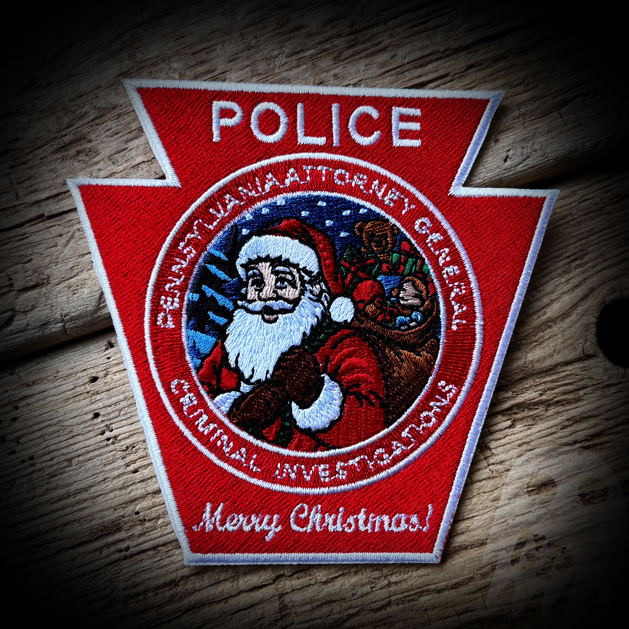 2025 Christmas - Pennsylvania Attorney General Police Criminal Investigation 2025 Christmas Patch