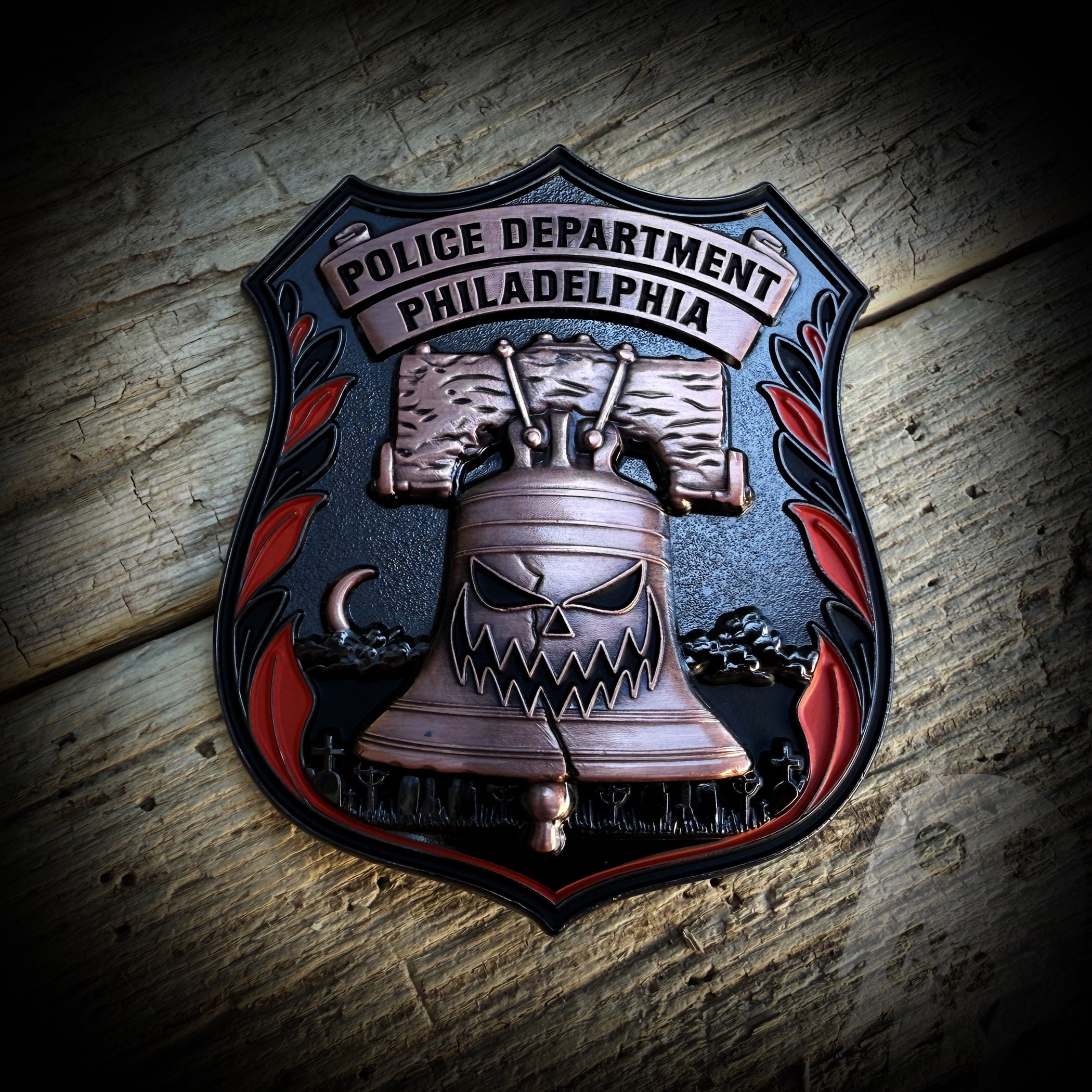 Badge 2025 Halloween - Philadelphia, PA PD 2025 Halloween Badge
