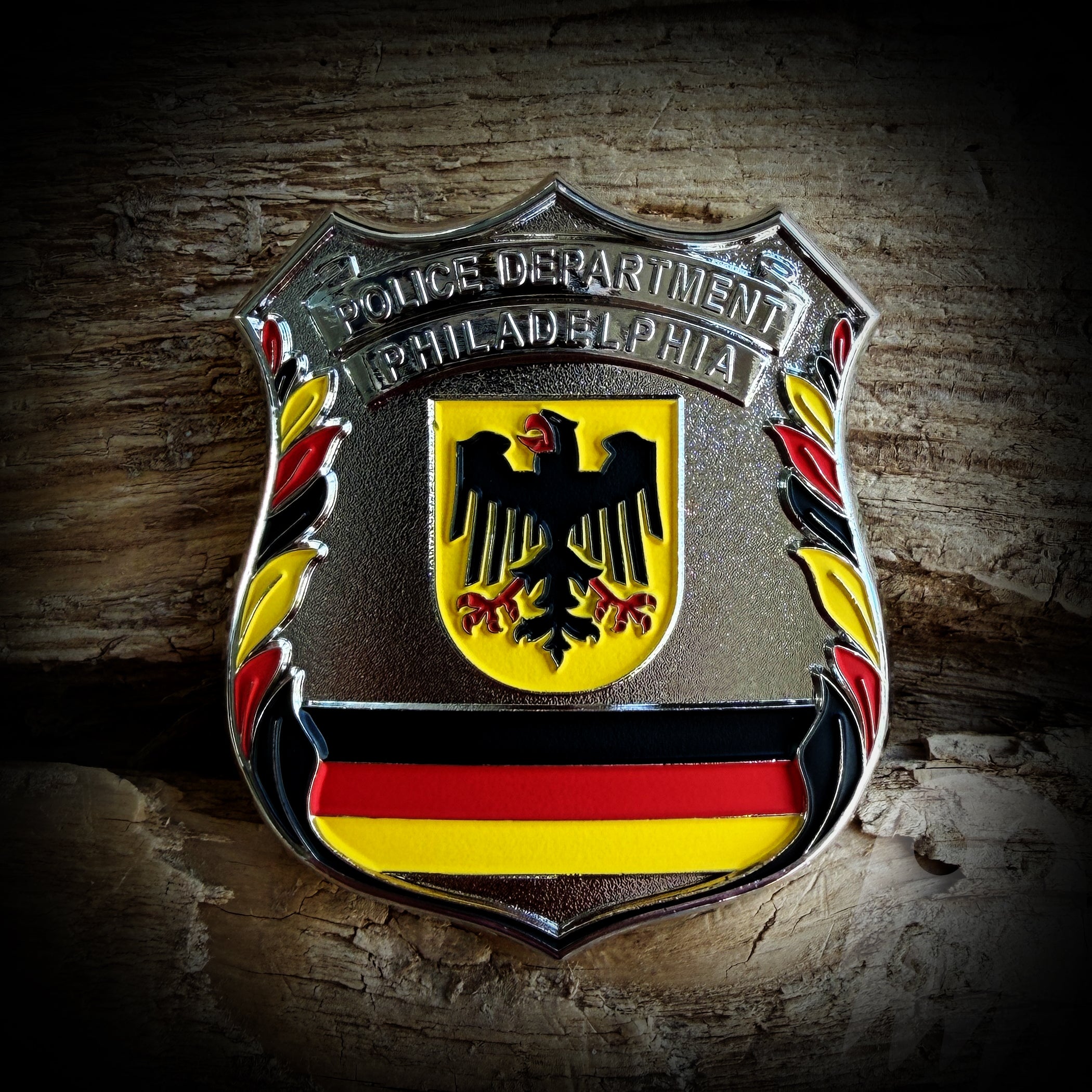 Philadelphia, PA PD German Badge