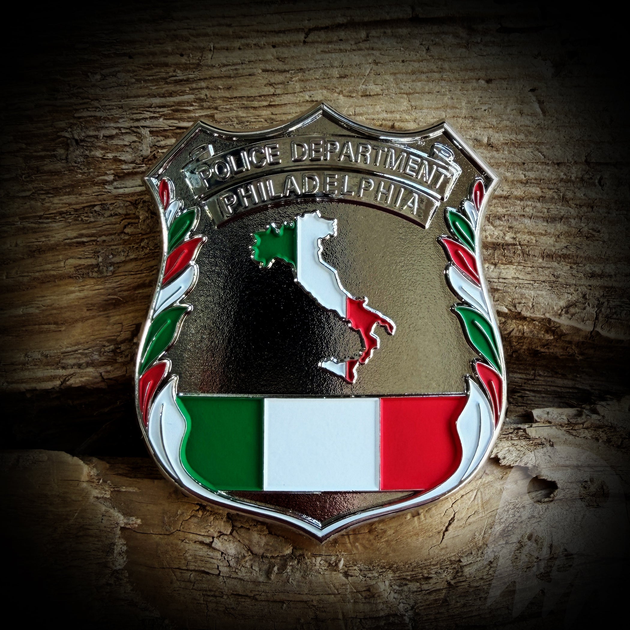 Philadelphia PD Italian Badge