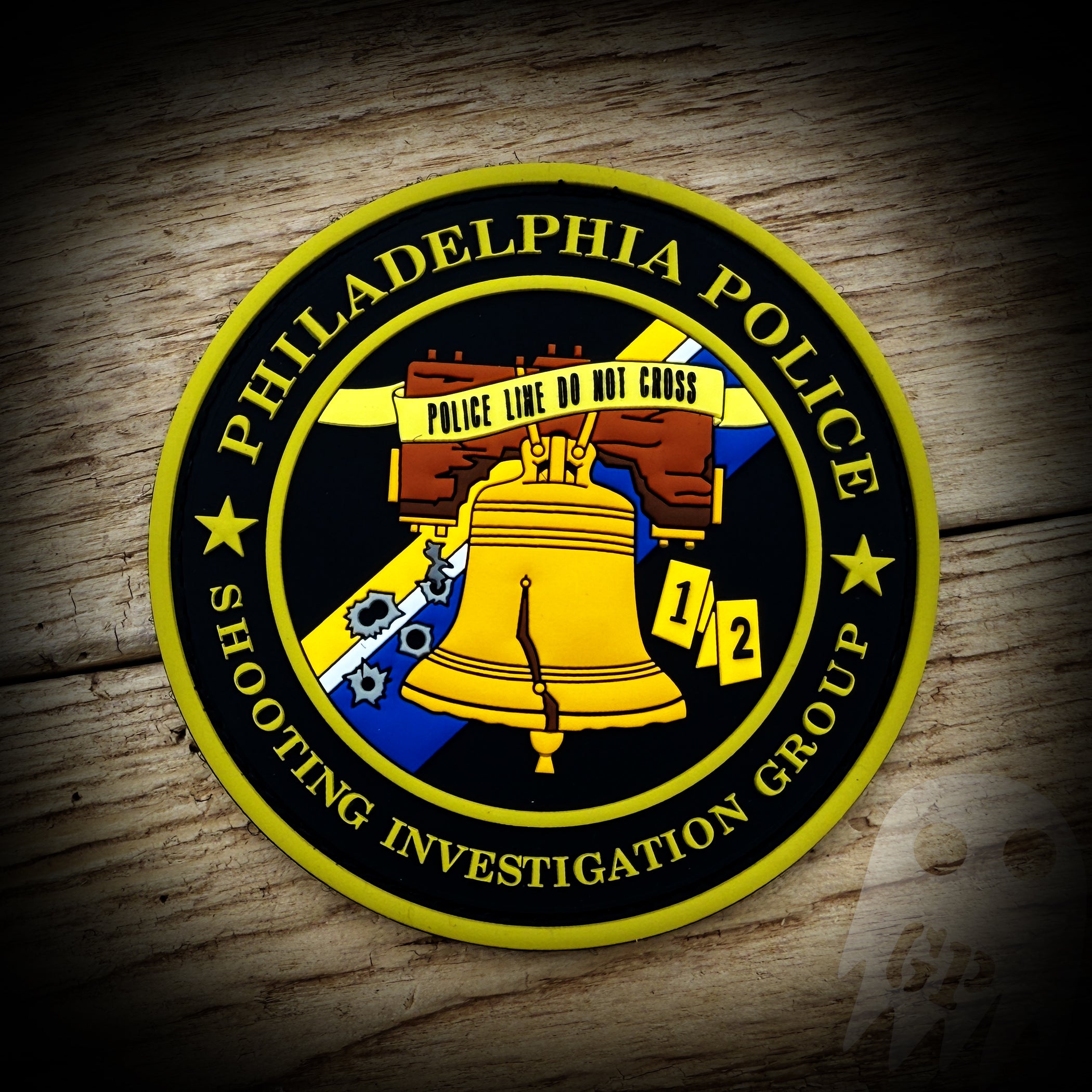 Philadelphia, PA PD Shooting Investigative Group PVC Patch
