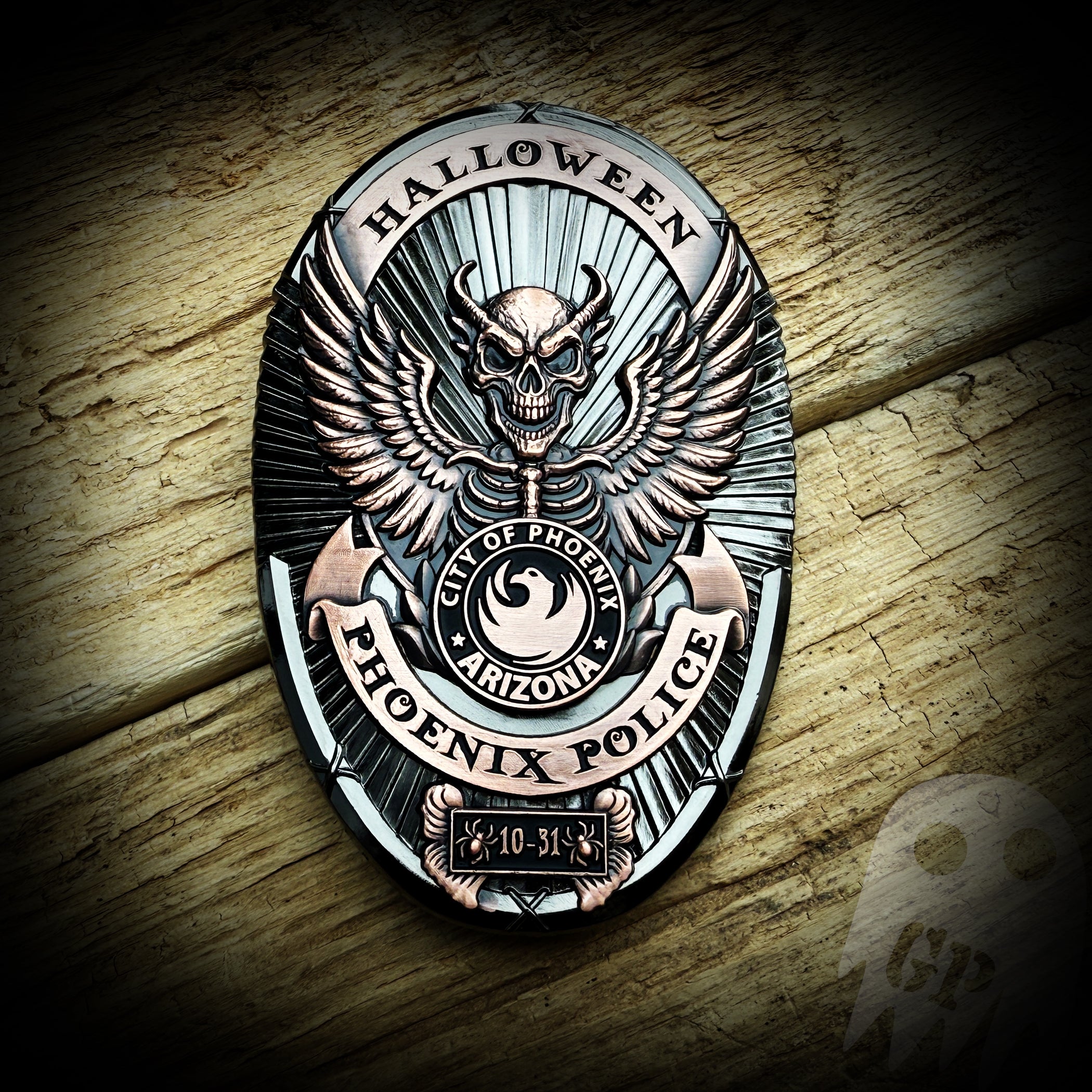 BADGE 2025 Halloween - Phoenix, AZ PD 2025 Halloween Badge
