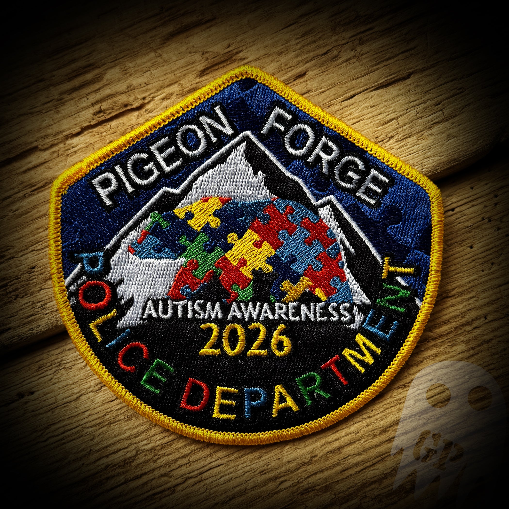 2026 Autism - Pigeon Forge, TN PD 2026 Autism Fundraiser Patch