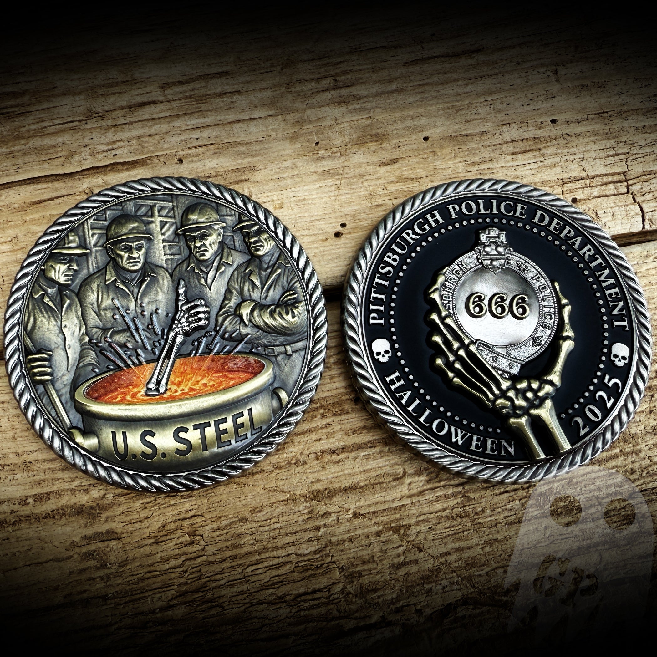 COIN 2025 Halloween - Pittsburgh, PA PD 2025 Halloween Coin