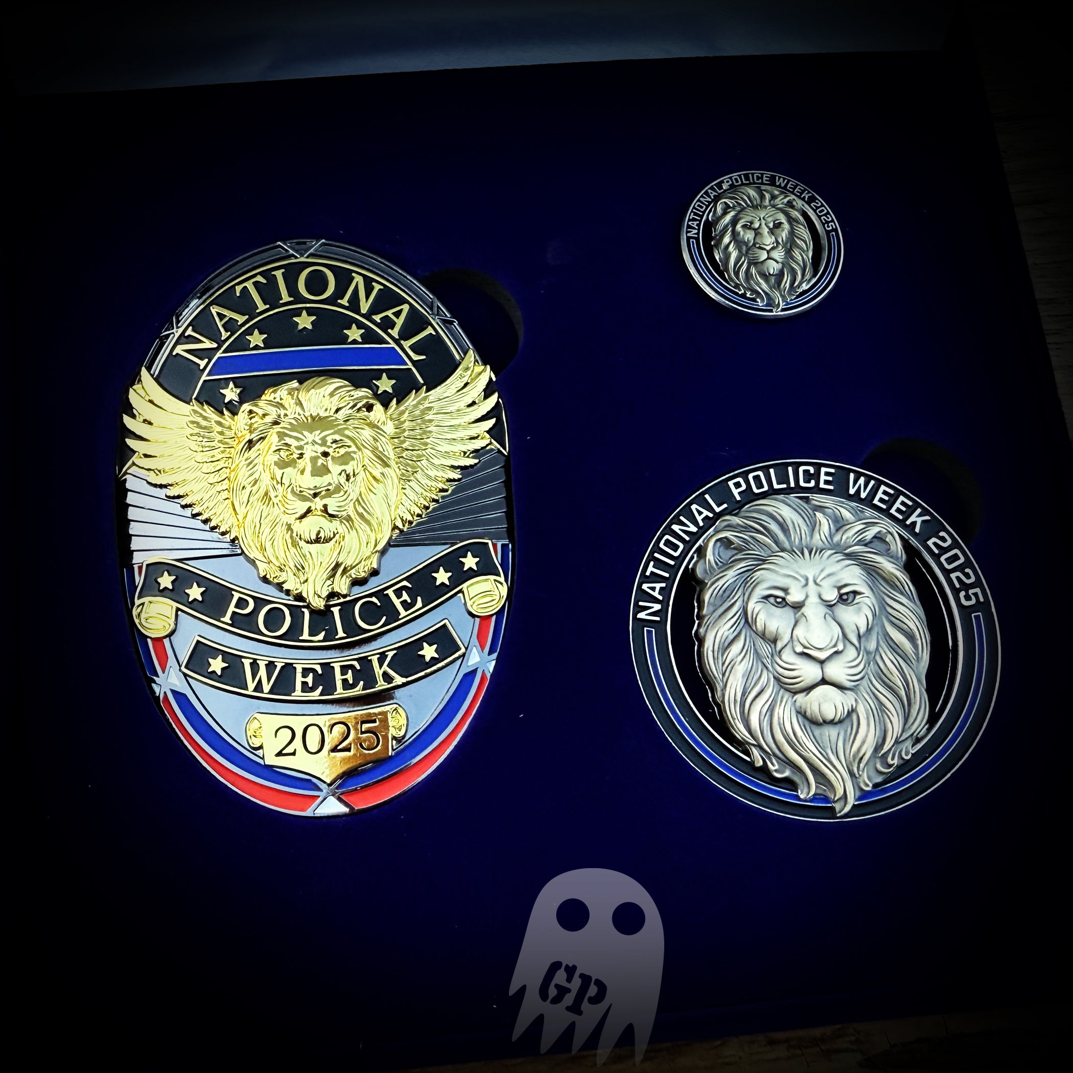 2025 National Police Week Box Set - Badge, Coin, and Pin - Fundraiser