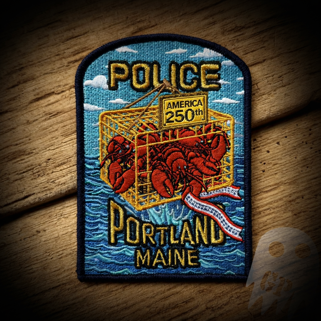 250th America PATCH - Portland, ME PD 250th Anniversary of America Patch