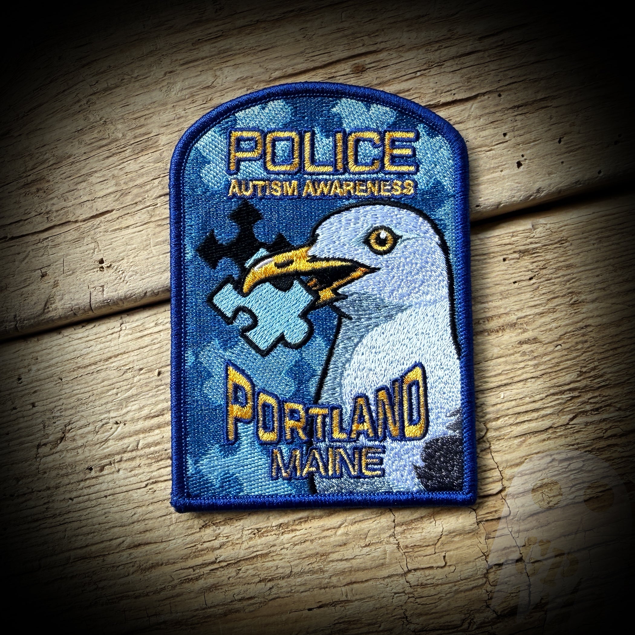 2026 Autism - Portland, ME PD 2026 Autism Fundraiser Patch