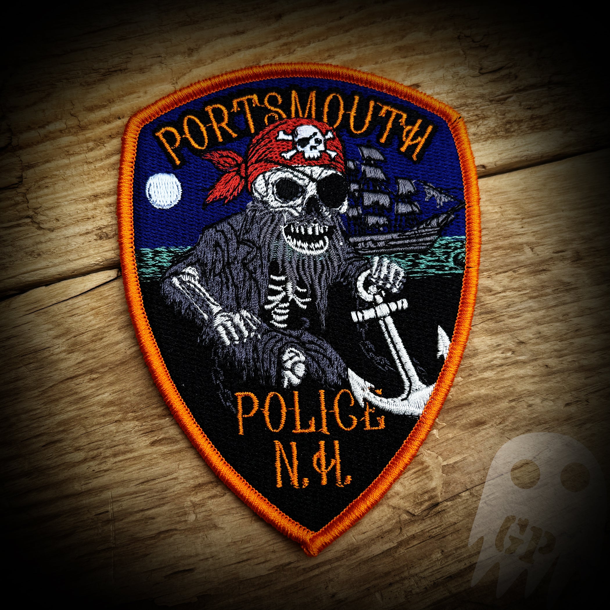 2025 Halloween - Portsmouth, NH PD 2025 Halloween Patch