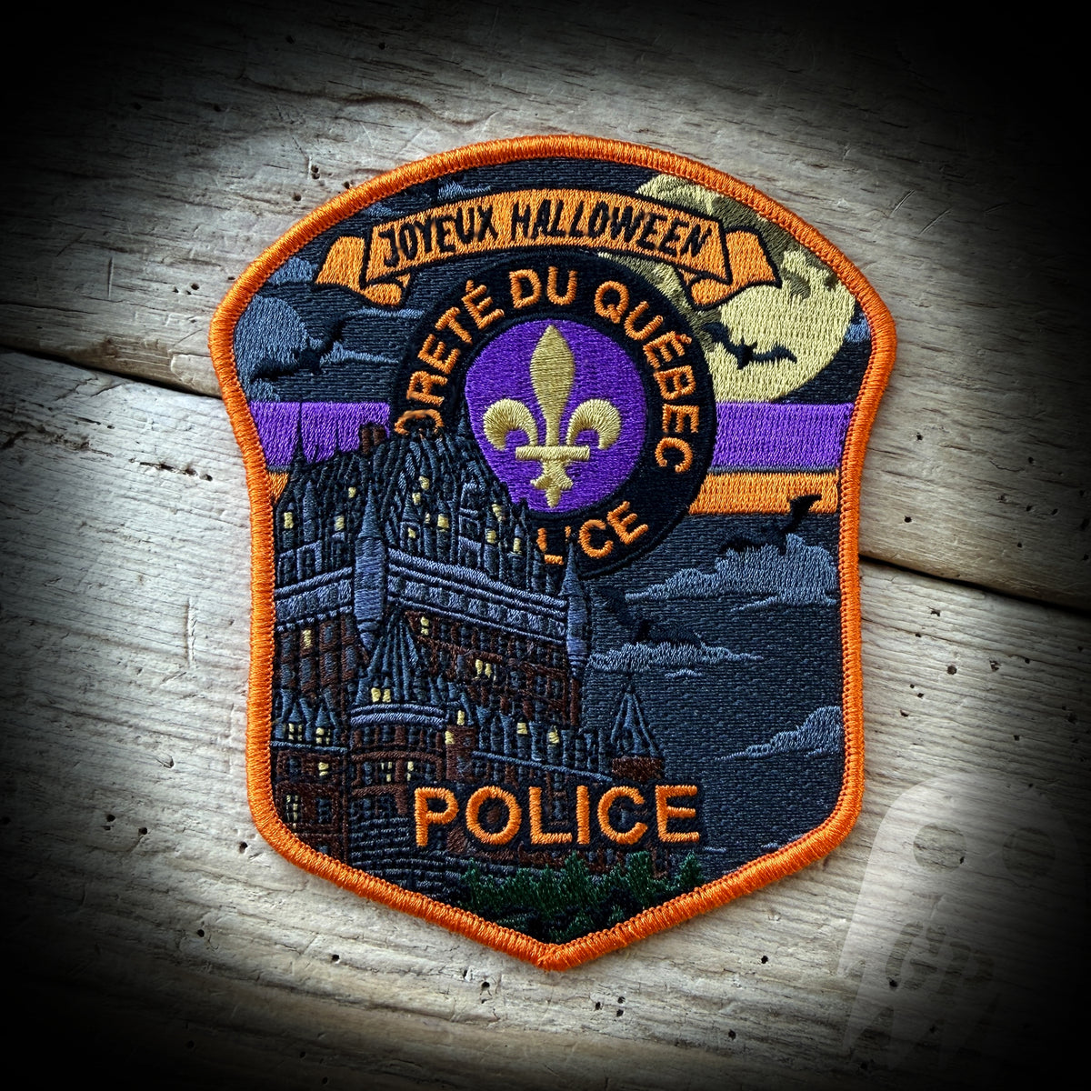 2026 Halloween - Quebec, Canada Provincial Police 2026 Halloween Patch