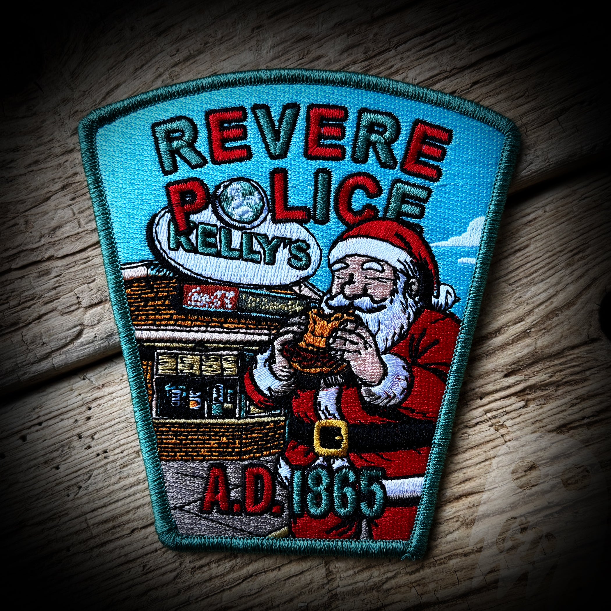 2025 Christmas - Revere, MA Police 2025 Christmas Patch