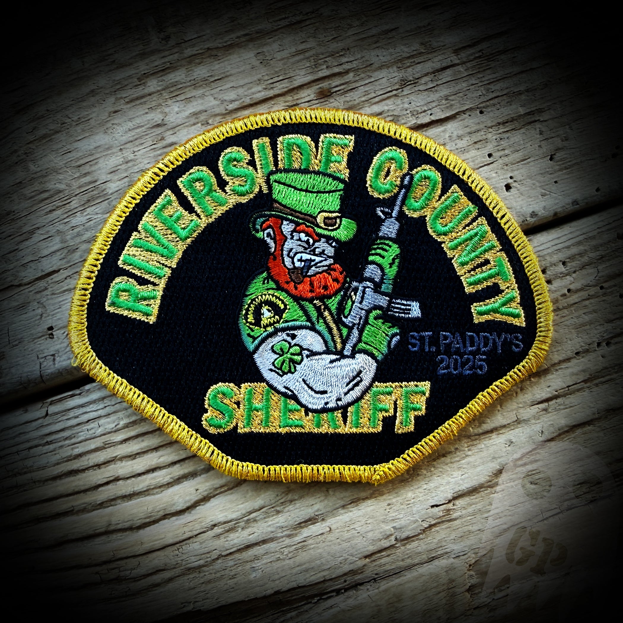2025 Irish - Riverside, CA Sherif's Office 2025 Irish patch