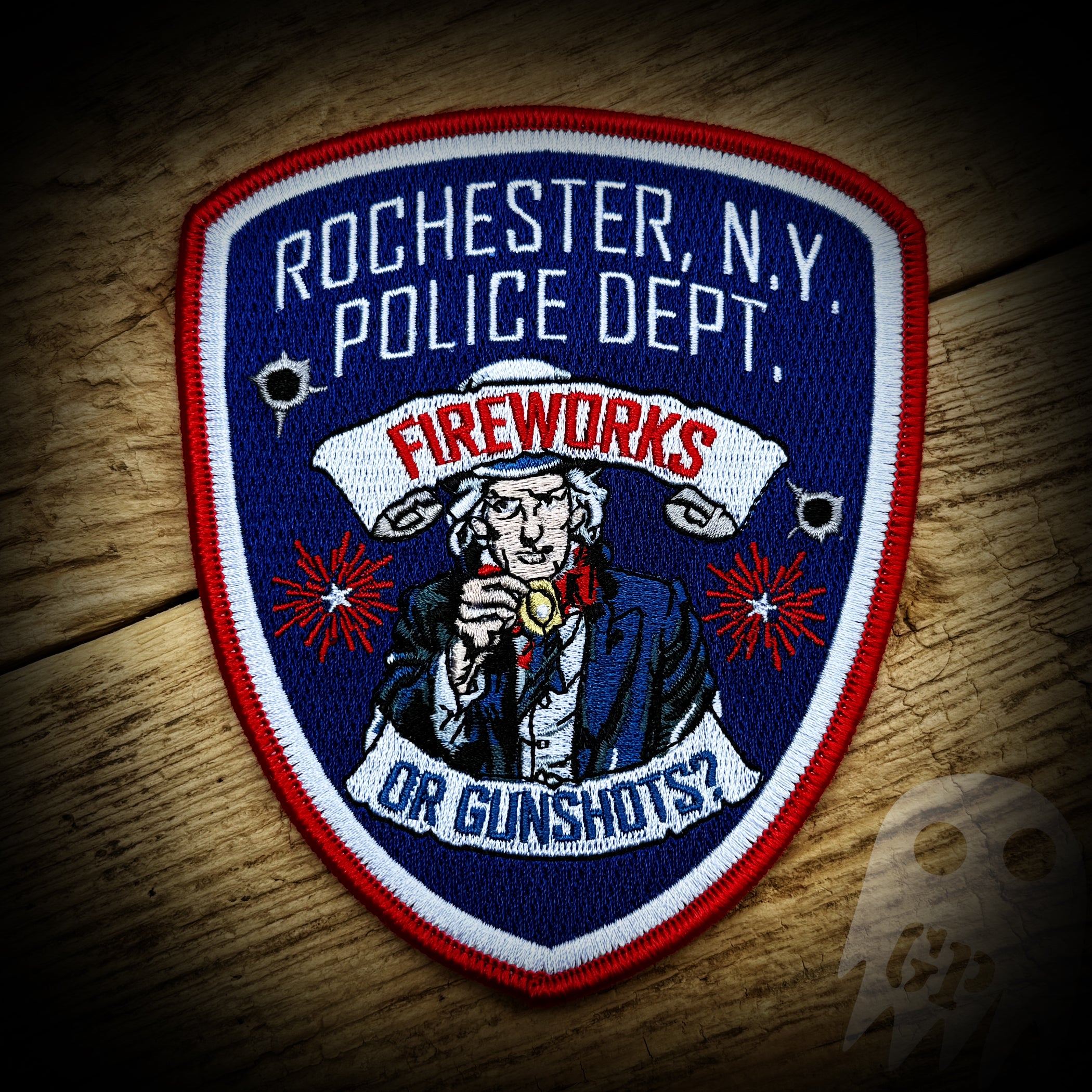 FIREWORKS & GUNSHOTS - Rochester, NY PD Fireworks and Gunshots Patch