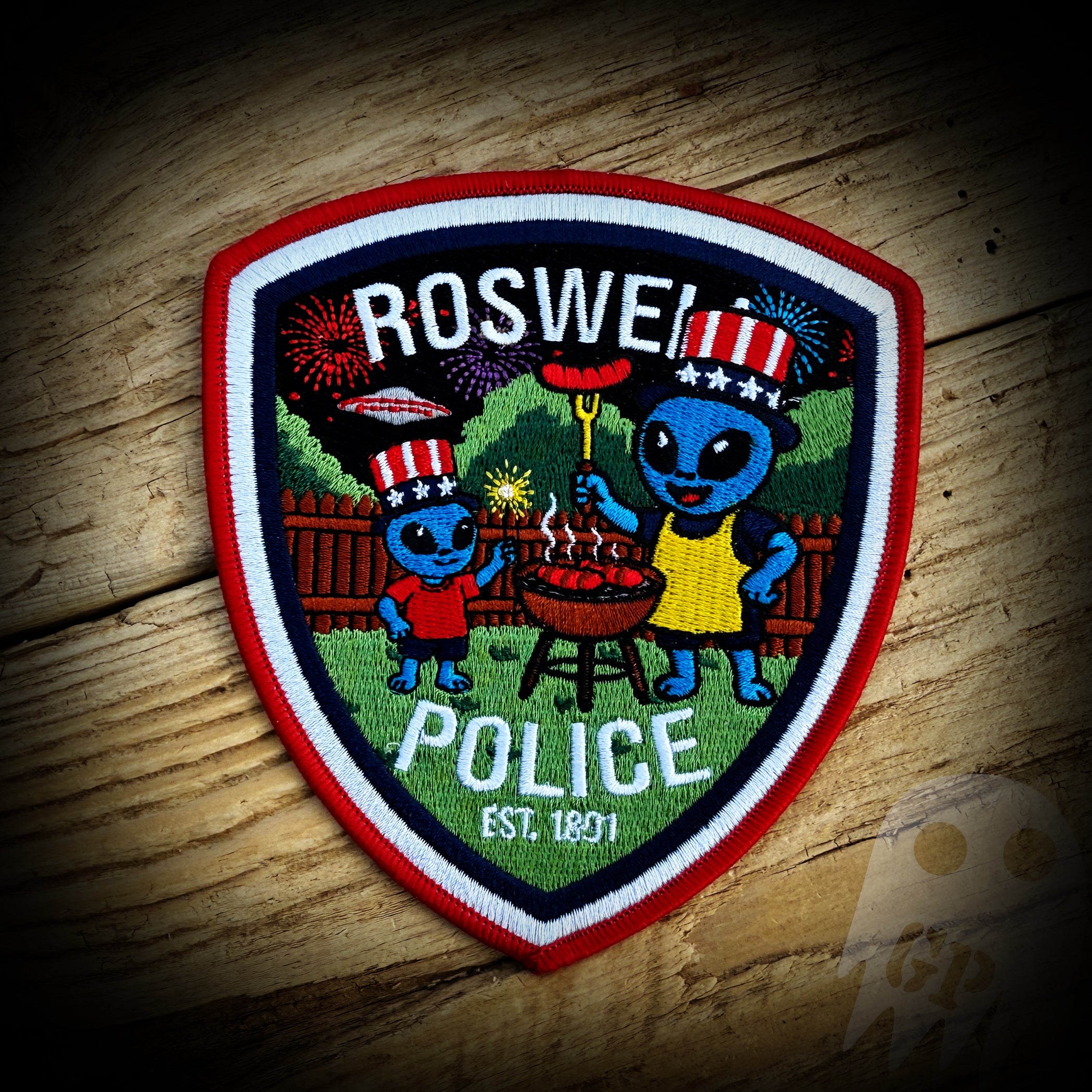 4th of July Patch 2025 - Roswell, NM PD 2025 4th of July Patch