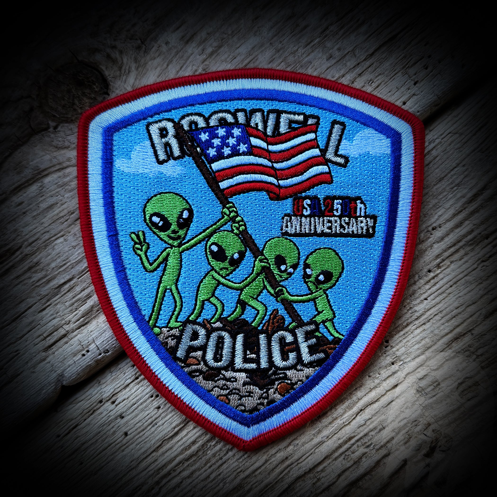 America 250 - Roswell, NM PD Commemorative 250th Anniversary of America Patch