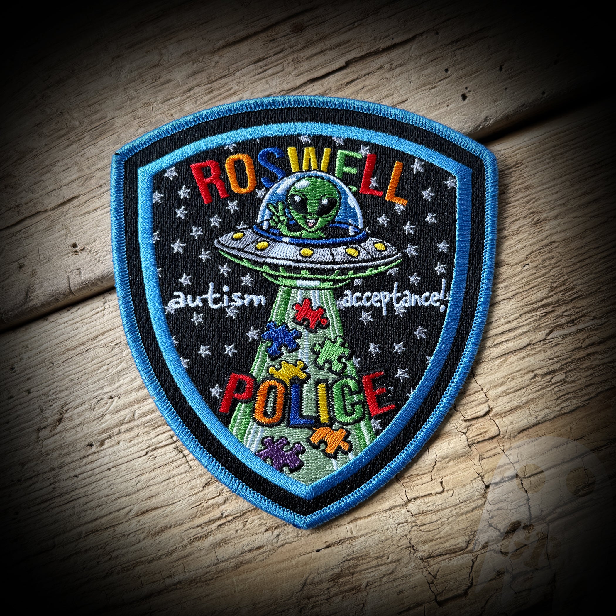 2026 Autism - Roswell, NM PD 2026 Autism Fundraiser Patch