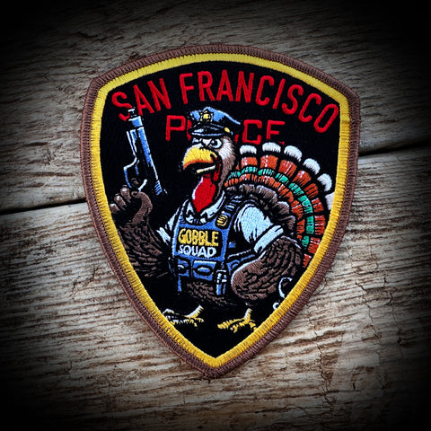 San Francisco, CA PD 2023 Thanksgiving Patch
