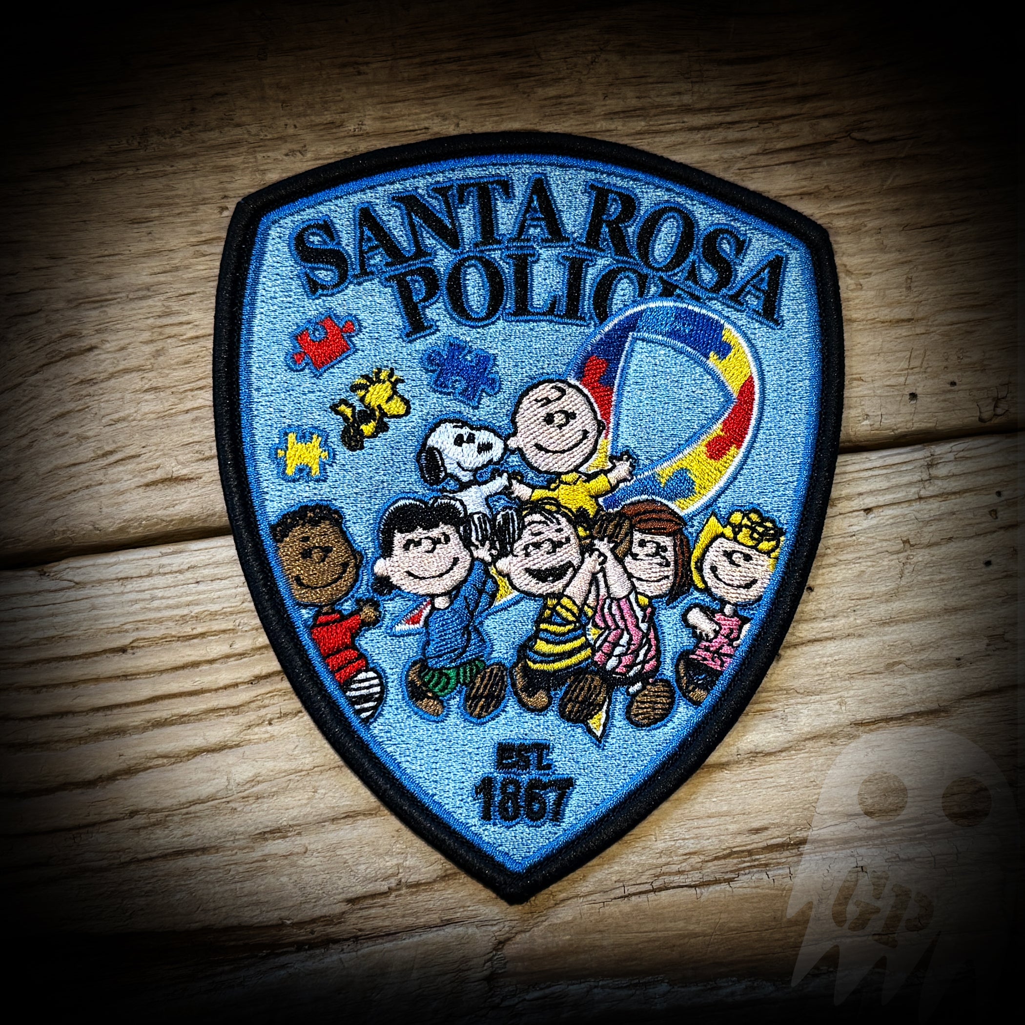 2026 Autism - Santa Rosa, CA PD 2026 Autism Fundraiser Patch