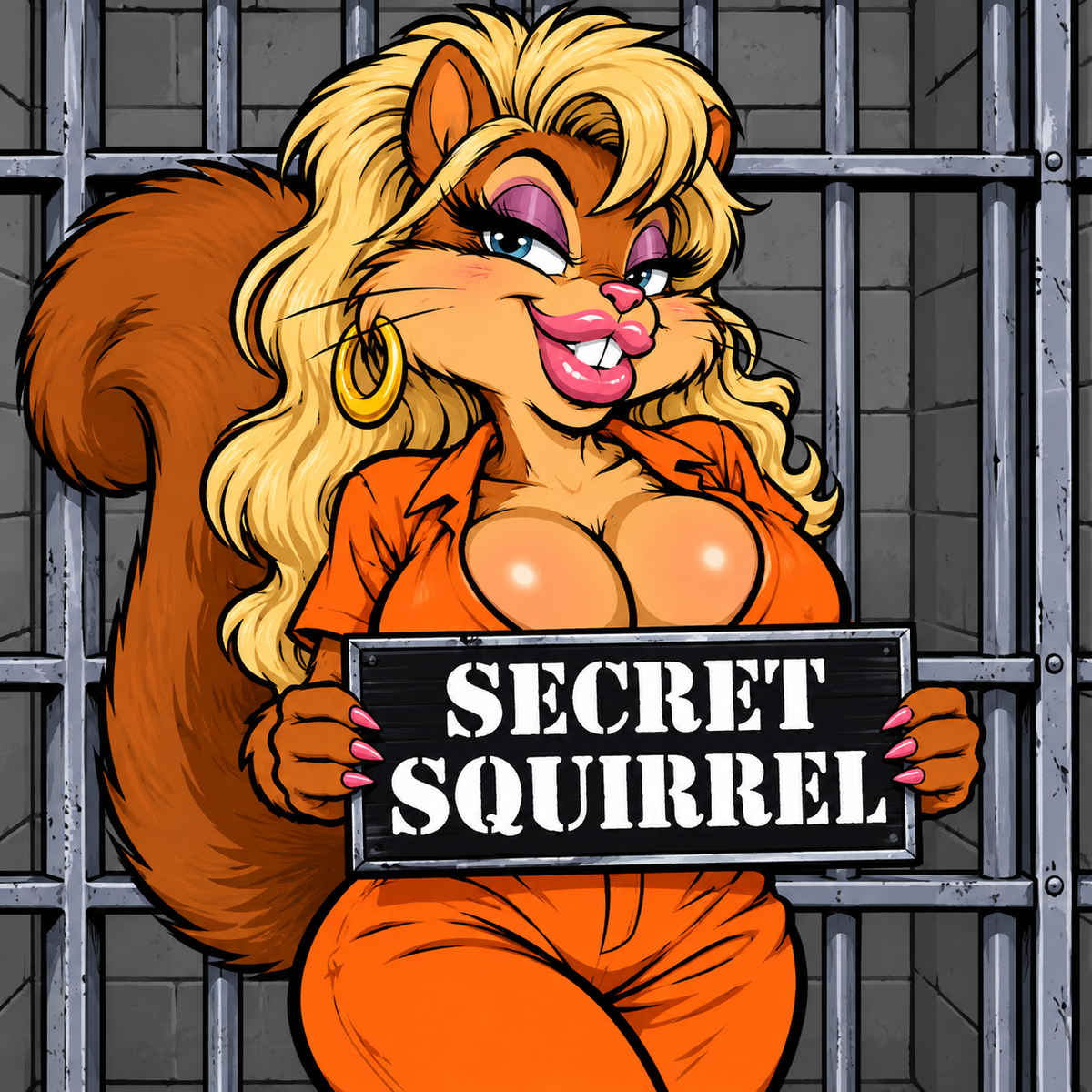2026 Halloween Jail - Big California Law Enforcement Agency 2026 Sheriff Halloween Jail SECRET SQUIRREL Patch (NOT PHOTO SHOWN)