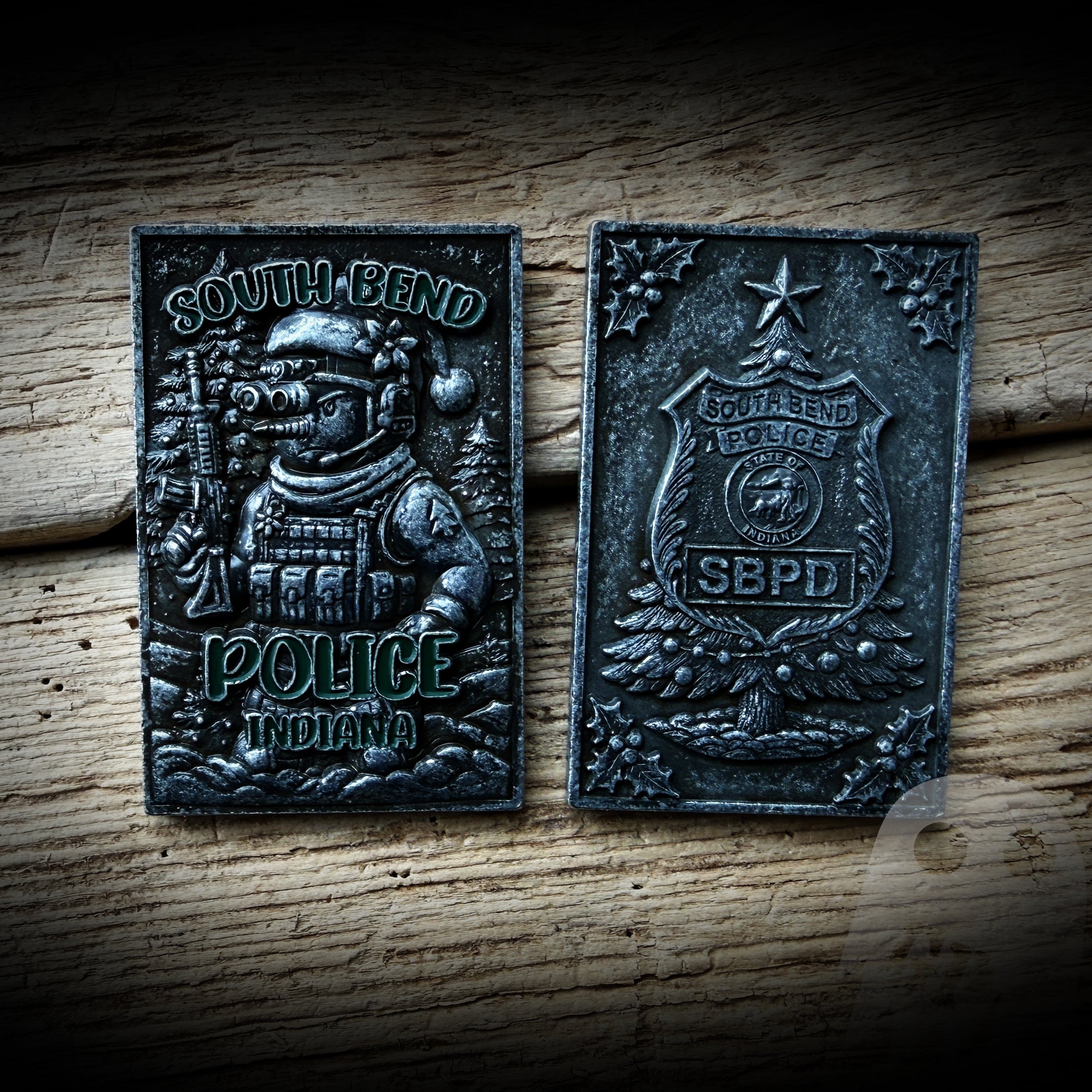 COIN 2025 Christmas - South Bend, IN PD 2025 Christmas Coin