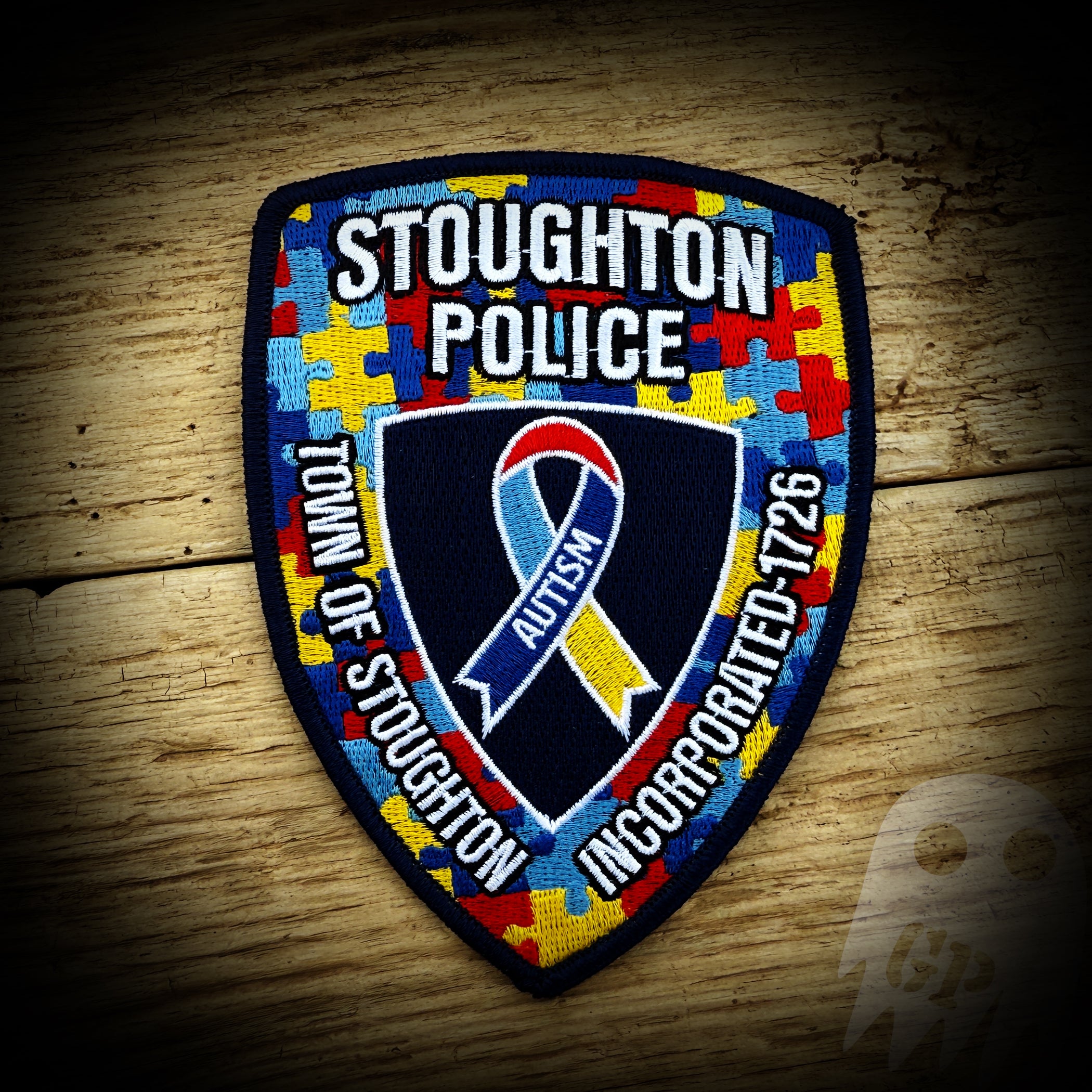 Autism 2025 - Stoughton, MA PD 2025 Autism Fundraiser Patch