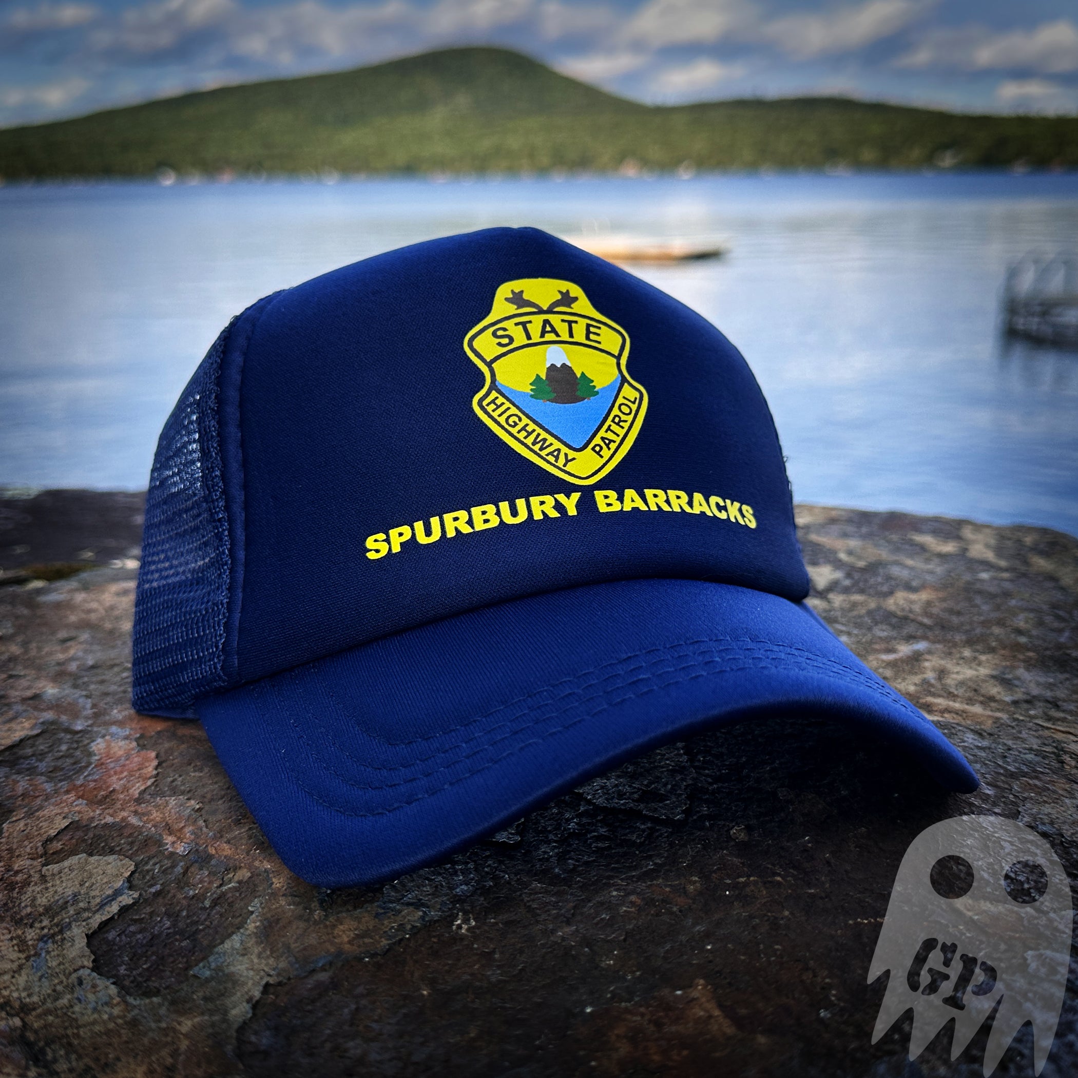 Vintage State Police Hunting Club Deer Buck Trooper Cops Highway Patrol Law Enforcement Trucker Hat Snapback Casquette de baseball - France Vintage State Police Hunting Club Deer Buck Trooper Cops Highway Patrol Law Enforcement Trucker Hat Snapback Casquette de baseball - France