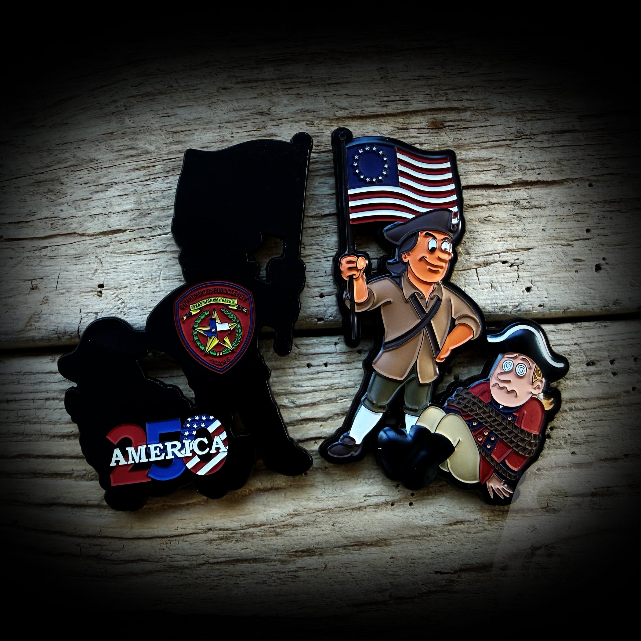 COIN America 250 - Texas Highway Patrol 250th Anniversary of America Coin