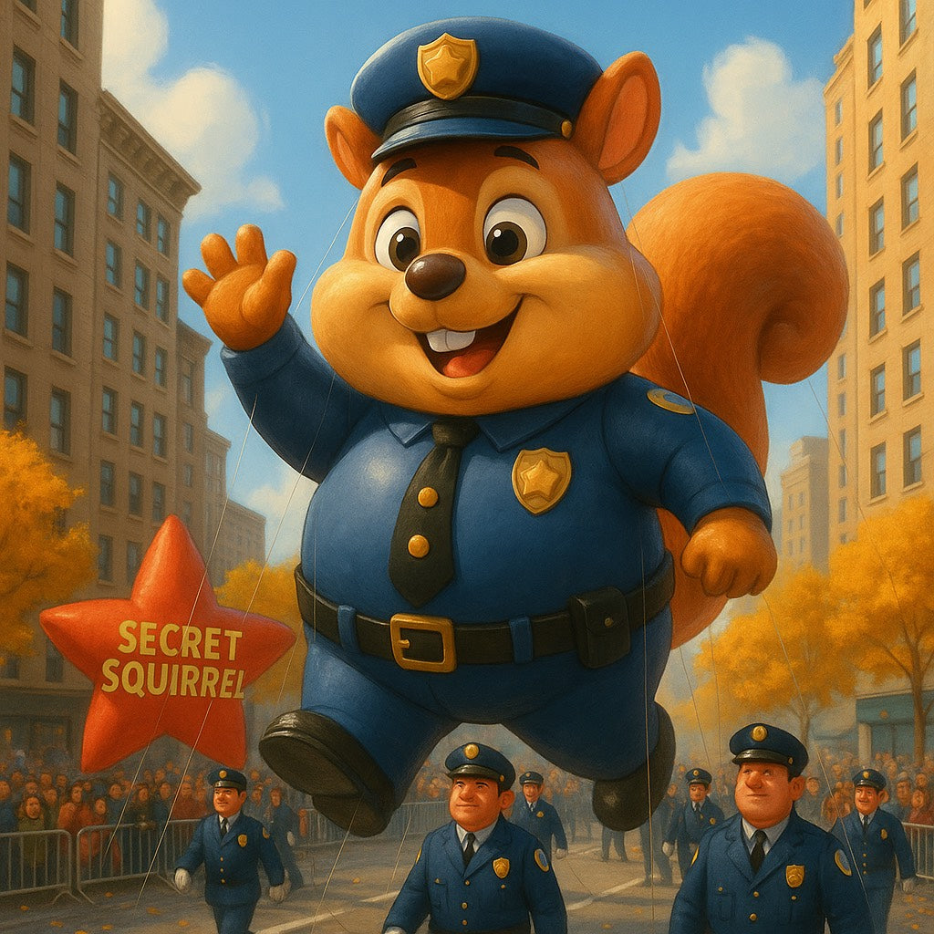 2025 Thanksgiving - Big Agency 2025 Thanksgiving Day Parade Detail SECRET SQUIRREL Patch (NOT PHOTO SHOWN) VERY LIMITED!