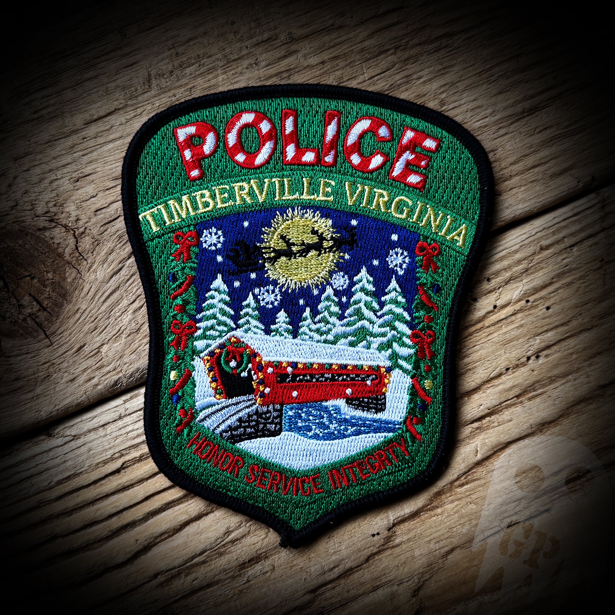 2025 Christmas - Timberville, VA PD 2025 Christmas Patch