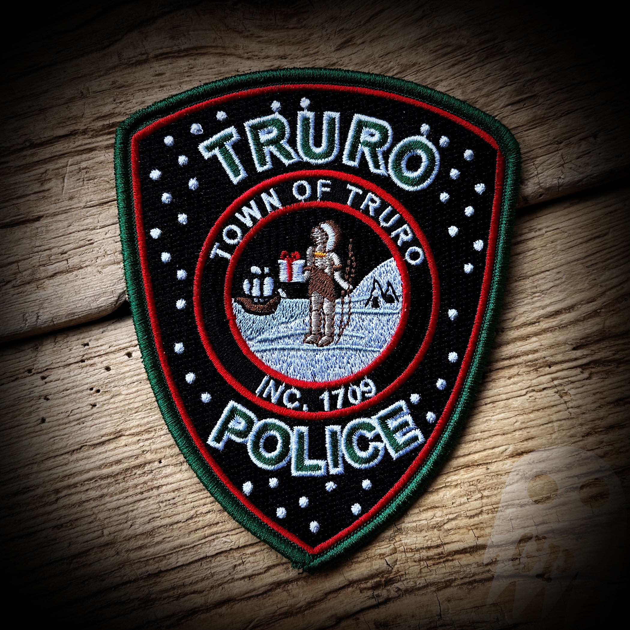 2025 Christmas - Truro, MA PD 2025 Christmas Patch