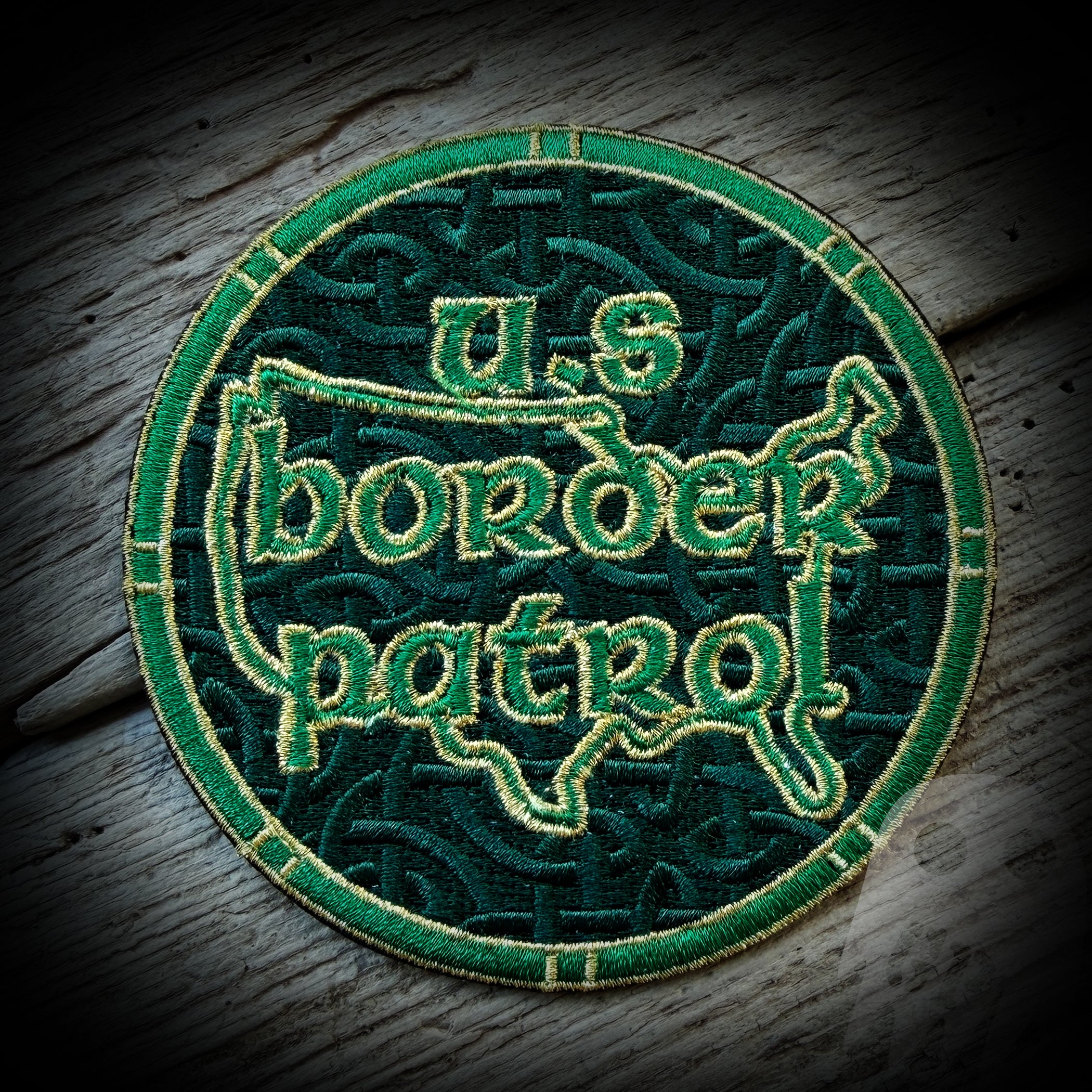 Round 2026 Irish - US Border Patrol 2026 Irish Patch
