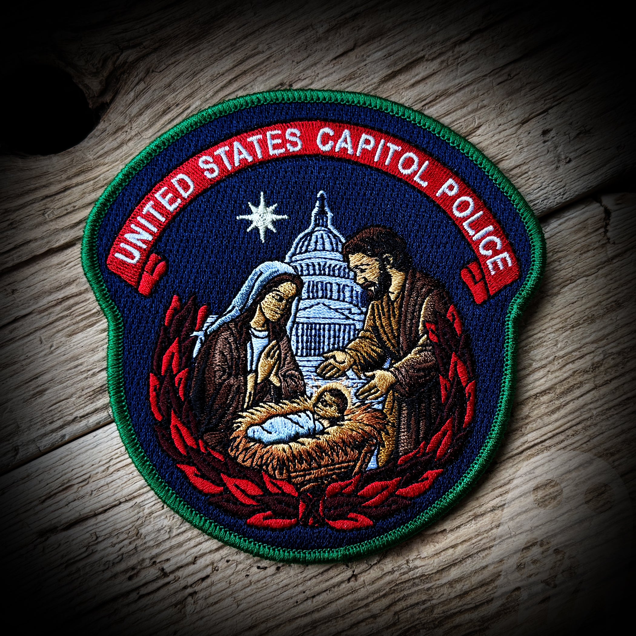 PATCH 2025 Christmas - US Capitol Police Police 2025 Christmas Patch