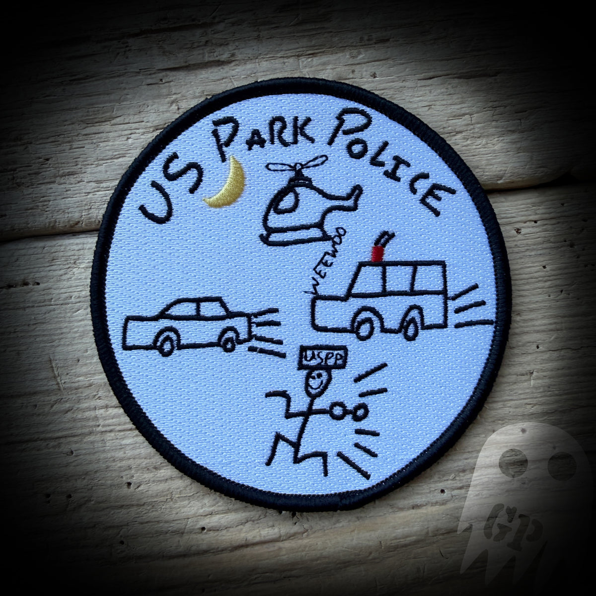 US Park Police Stick Figure Patch