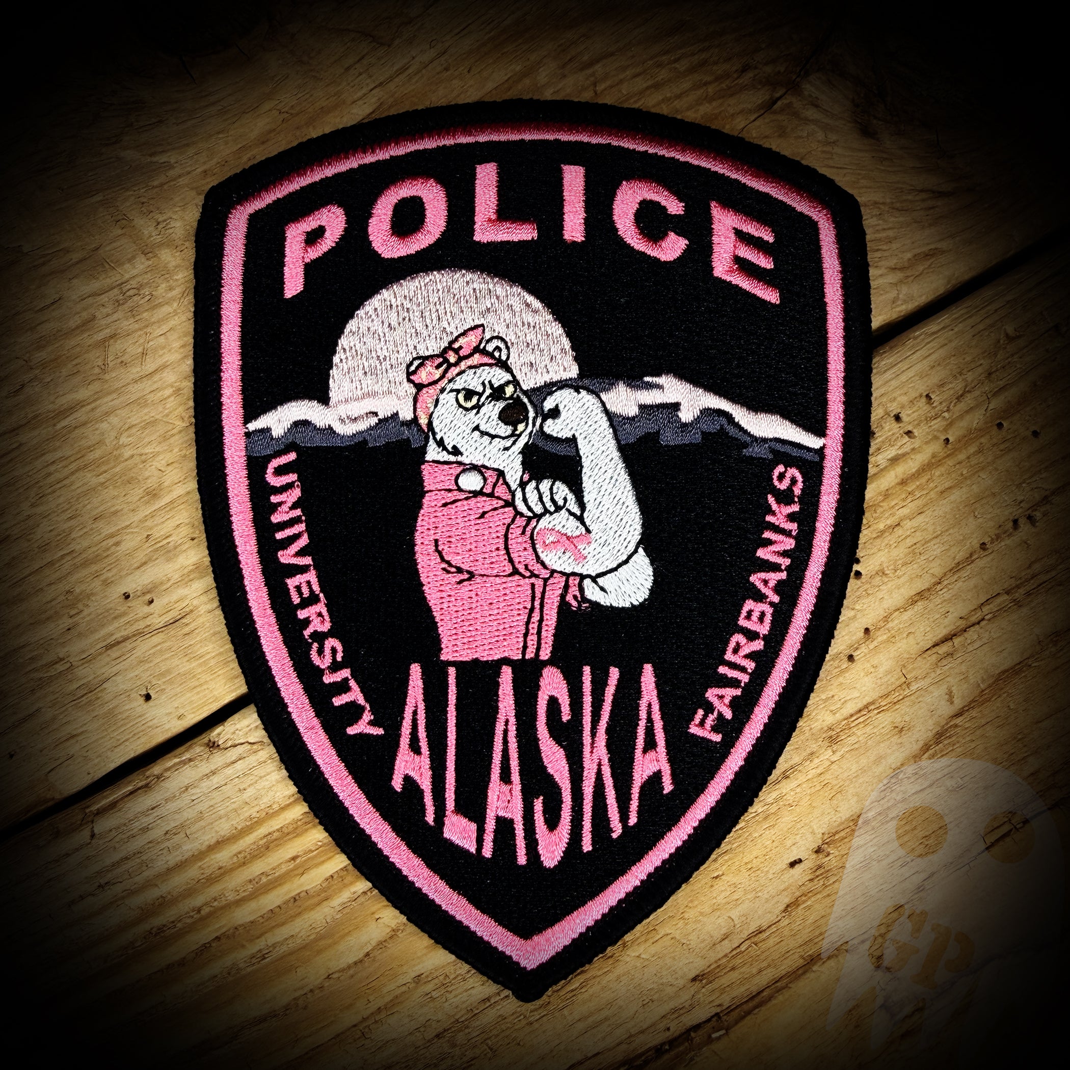 Pink - University of Alaska Fairbanks PD 2025 Pink Patch
