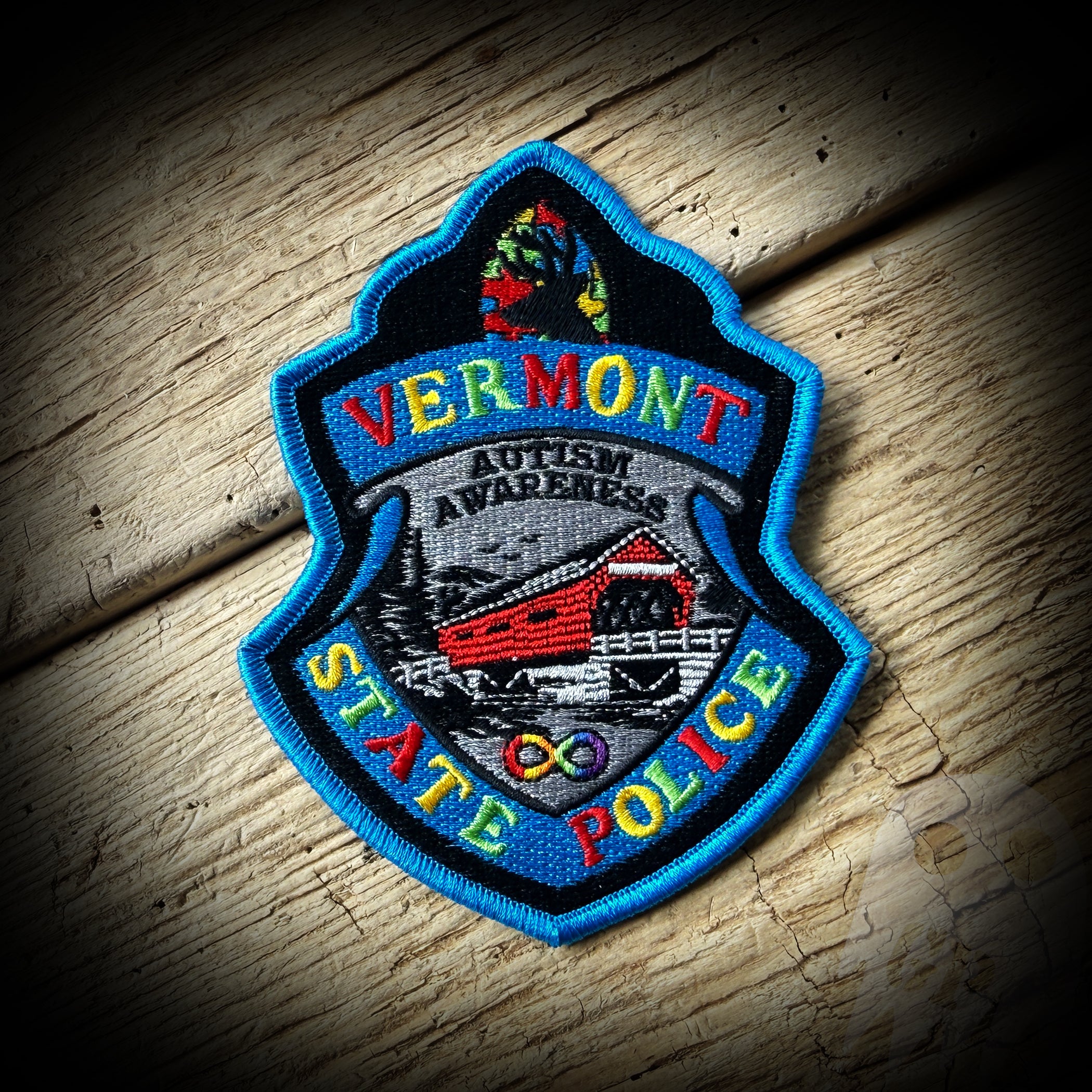 2026 Autism - Vermont State Police 2026 Autism Fundraiser Patch