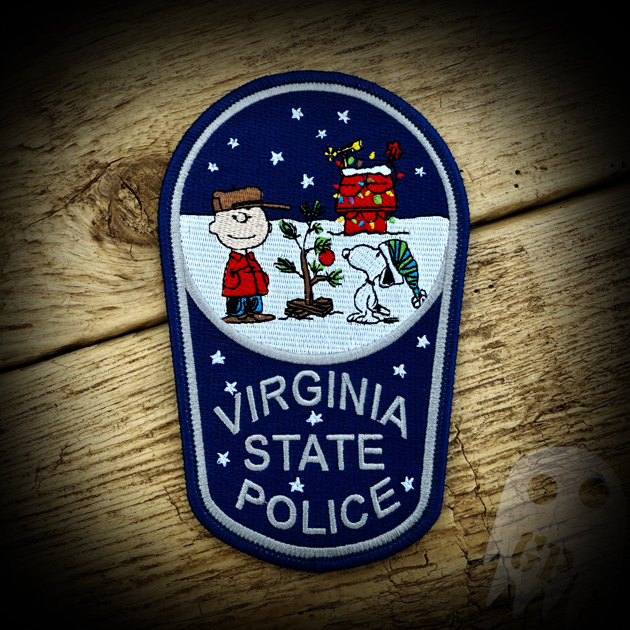 2024 Christmas - Virginia State Police 2024 Christmas Patch
